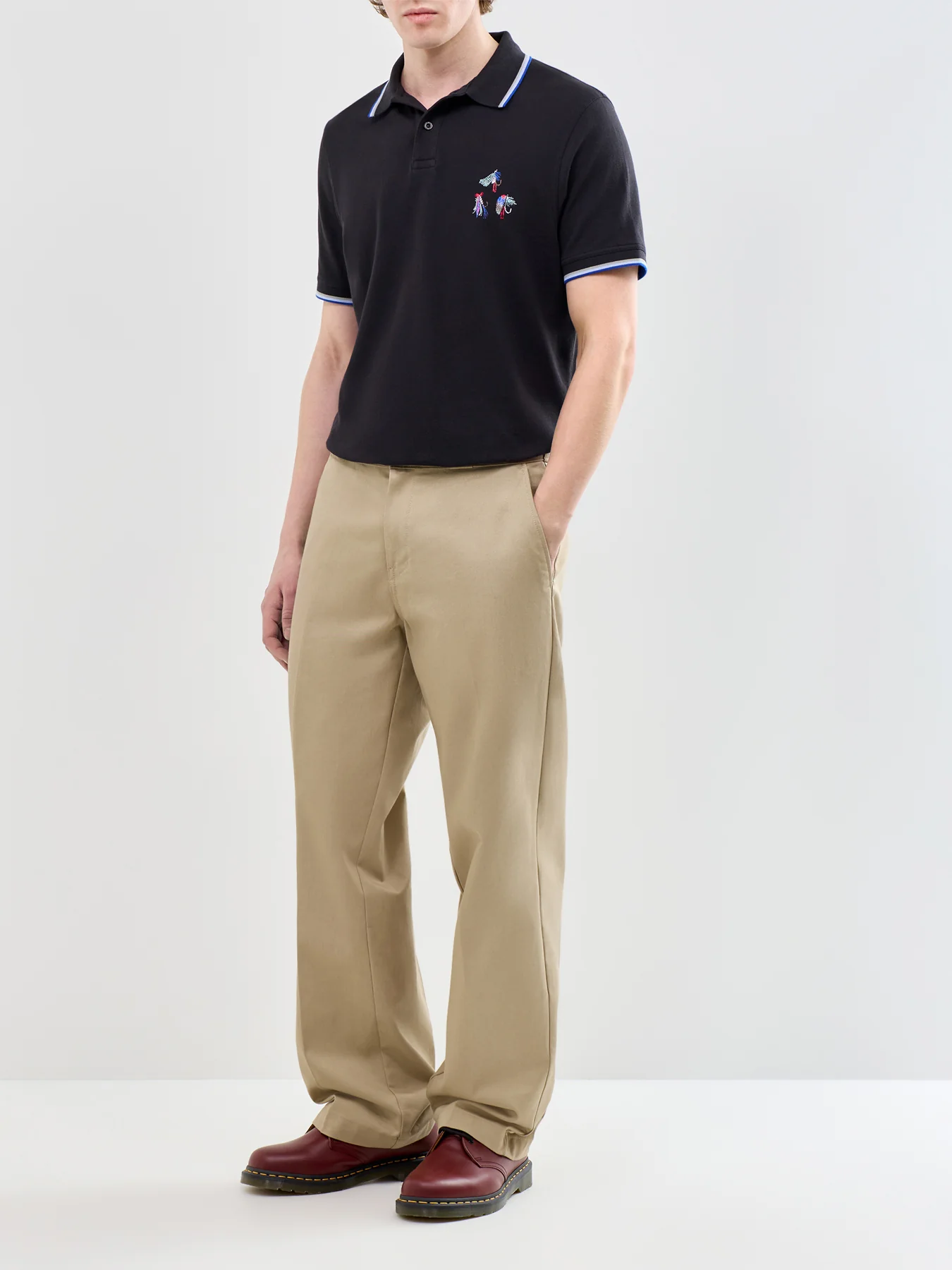 Lure Polo Shirt Navy - Image 2