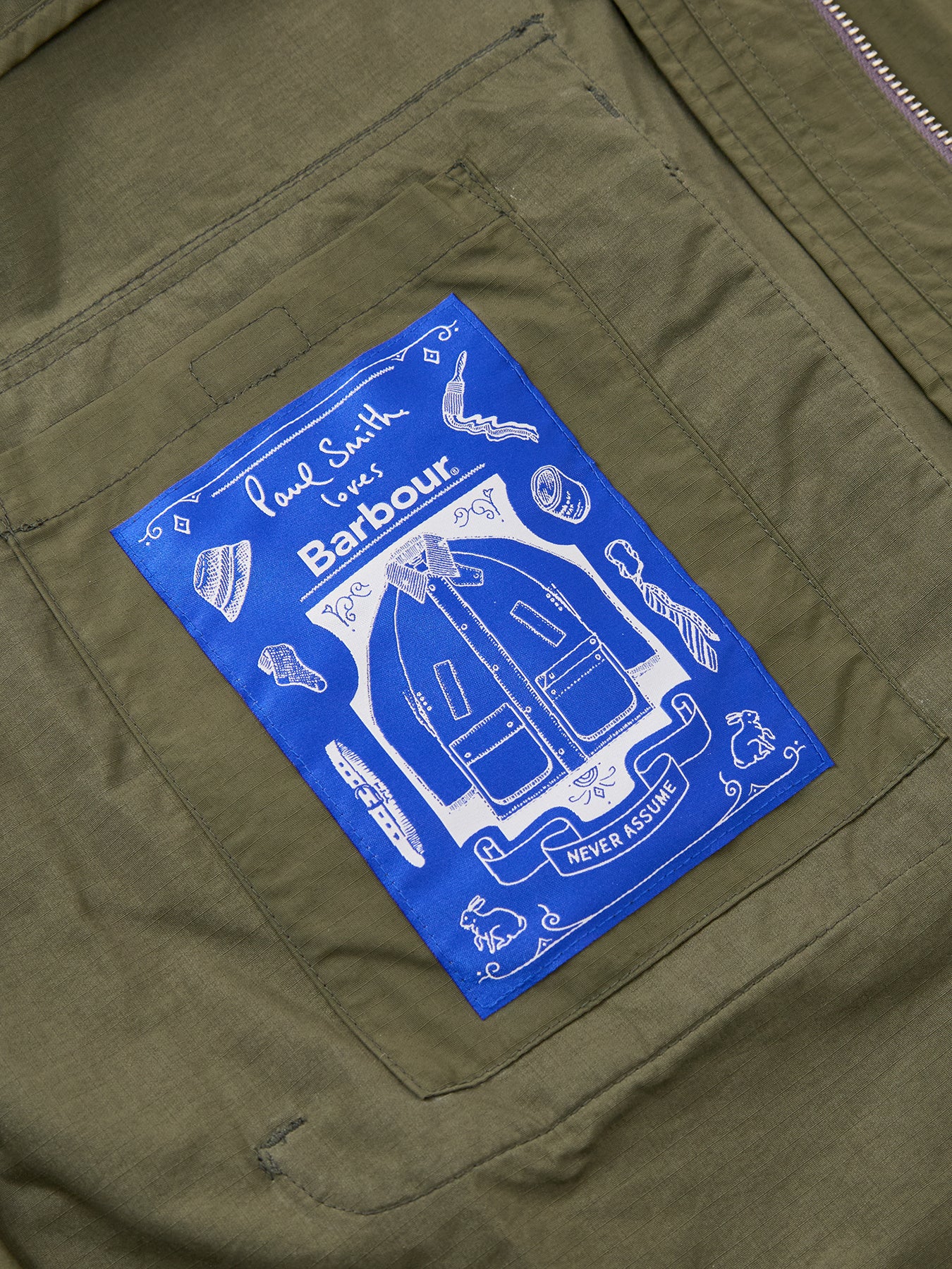 Paul Smith Loves Barbour Parka - Image 3