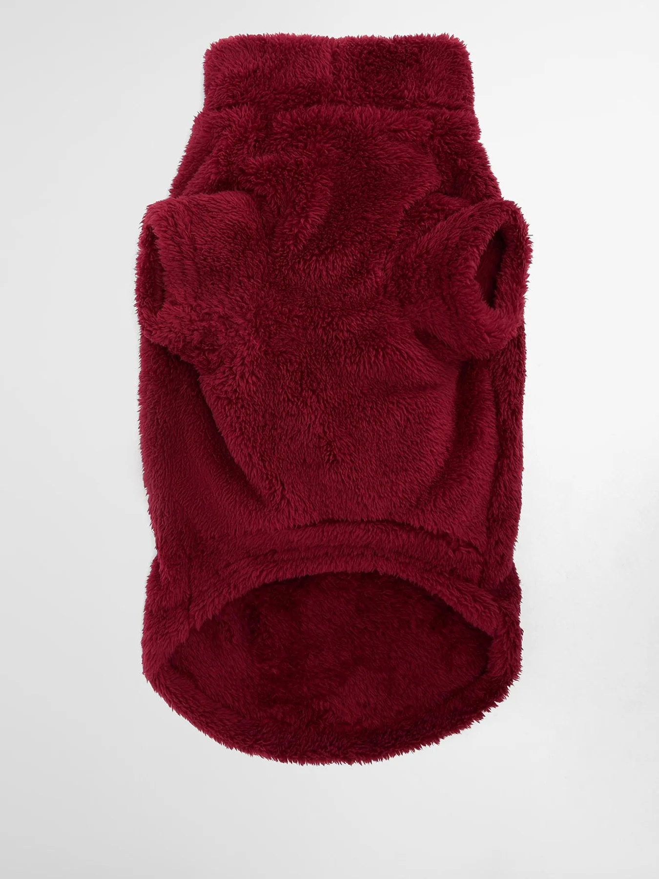 Barbour Brindle Fleece Dog Jumper Red Large - Image 3