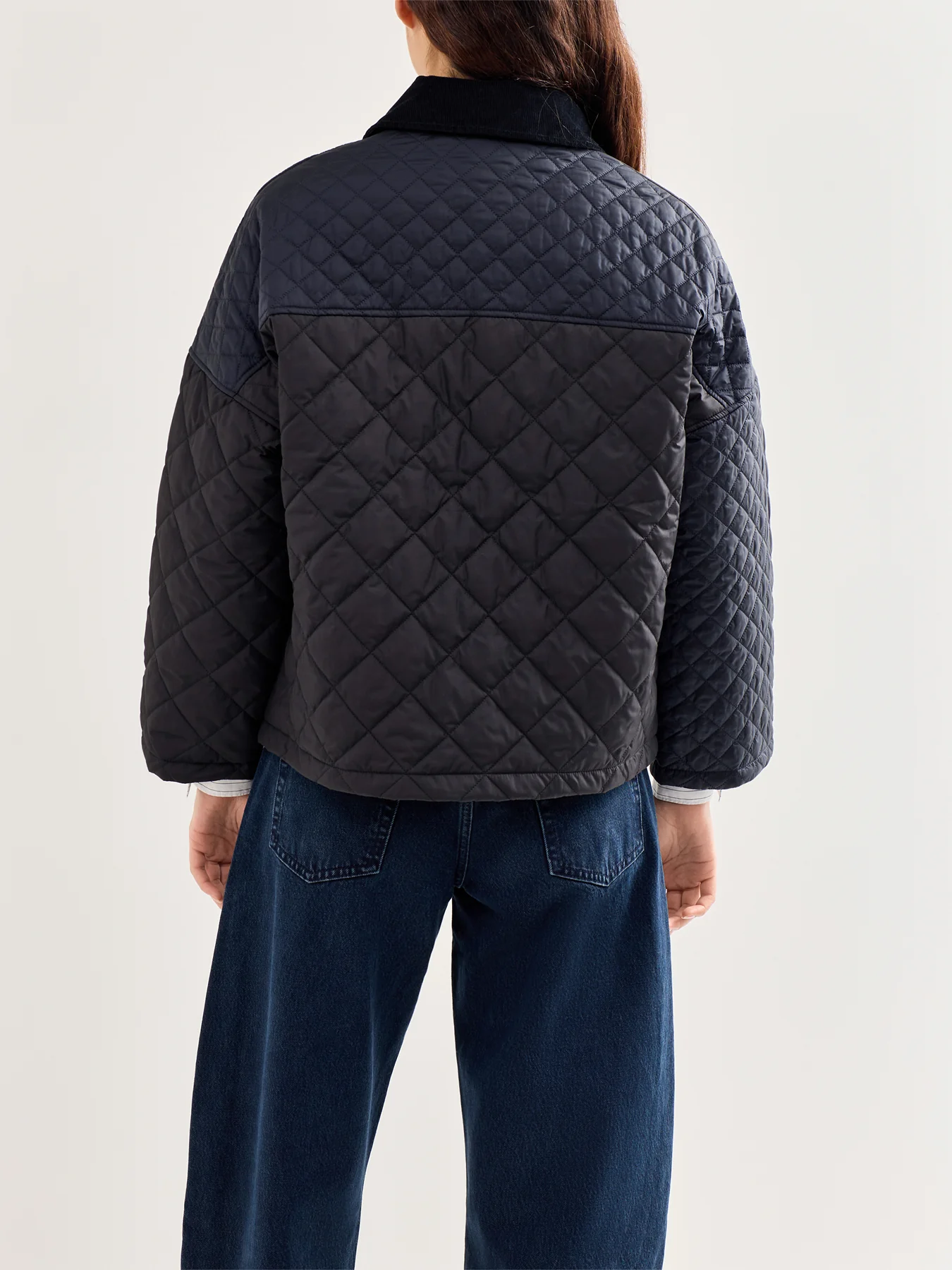 Danby Quilted Jacket Navy - Image 5