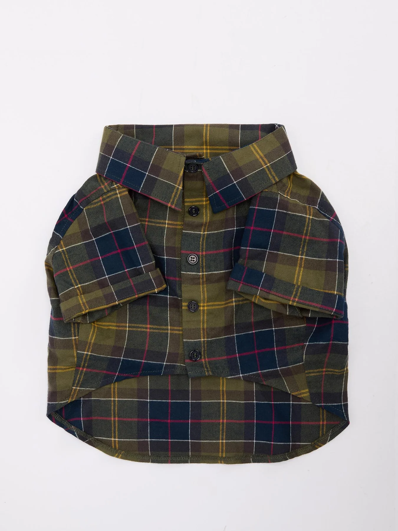 Barbour Fortrose Dog Shirt Classic Tartan Small - Image 3