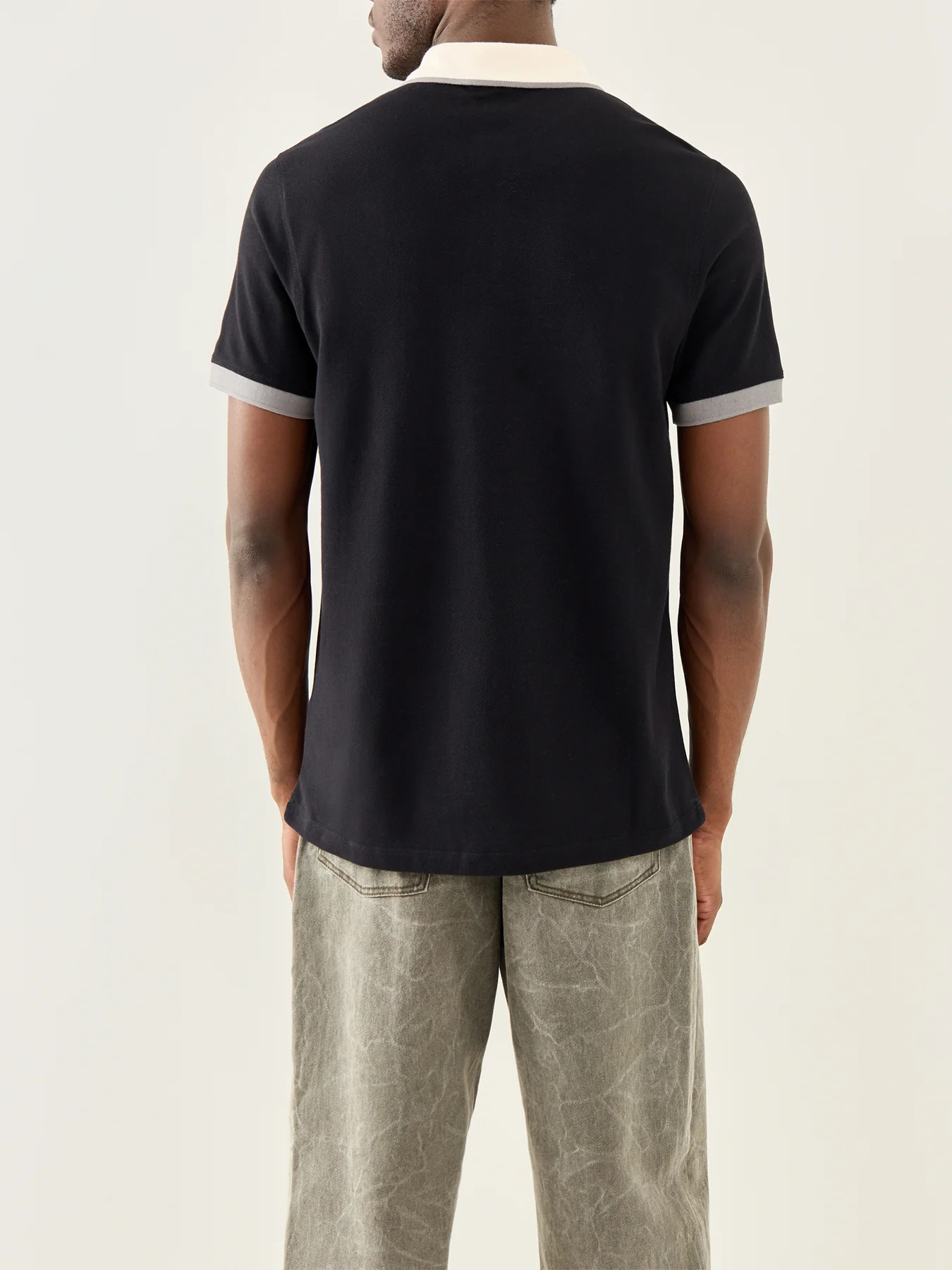 Howall Polo Shirt Black - Image 5