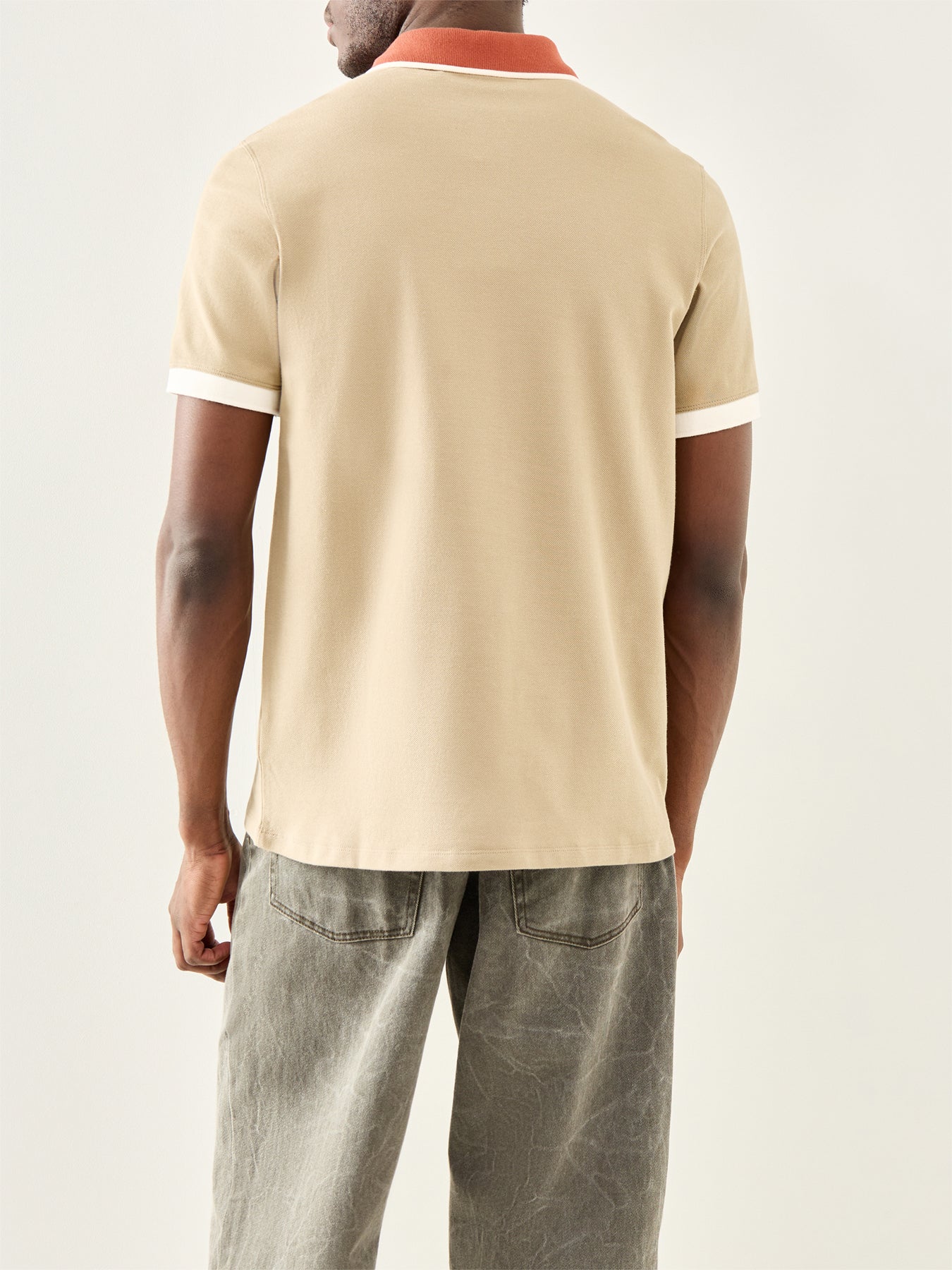 Howall Polo Shirt Beige - Image 5