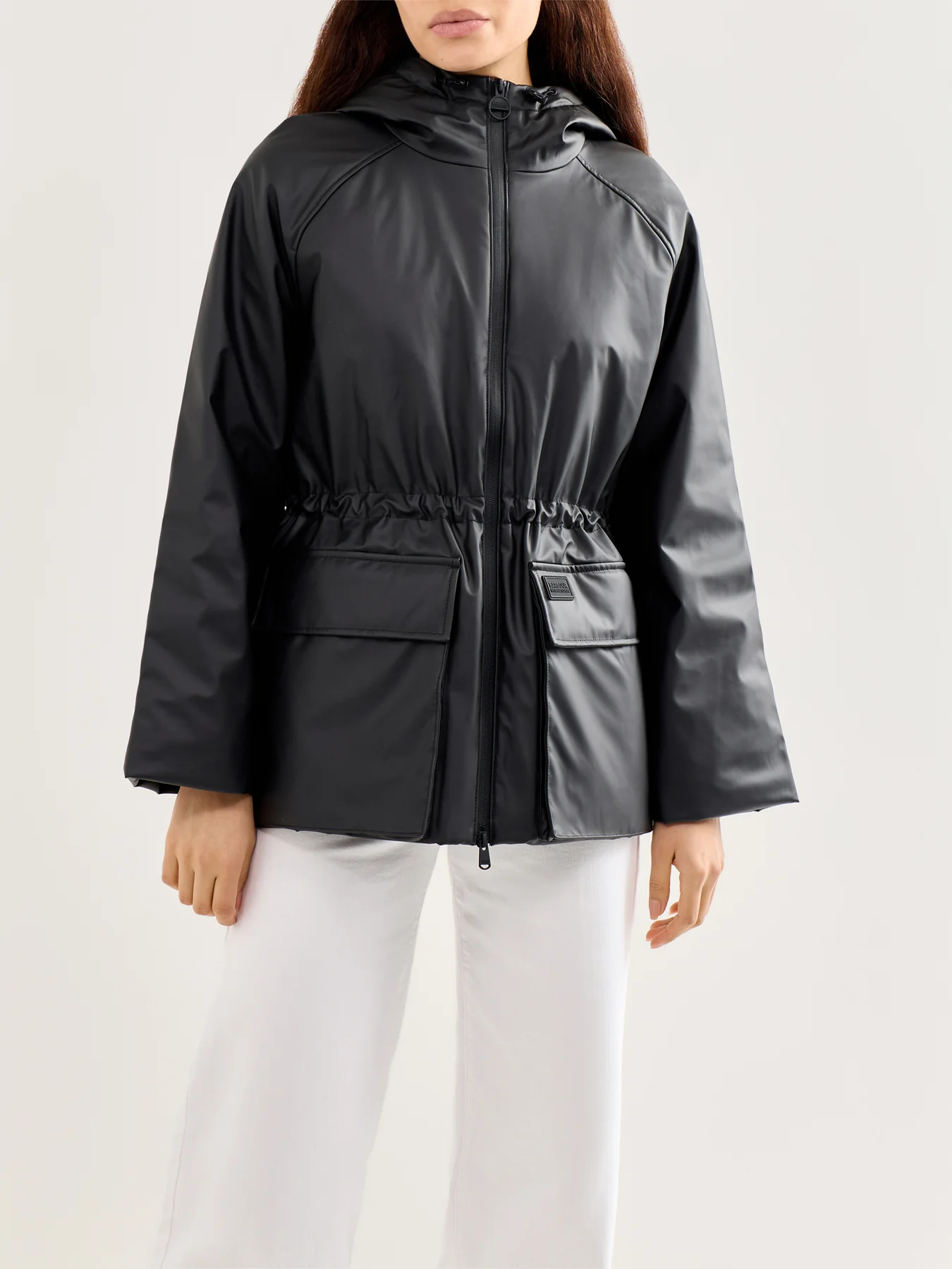 Jourdaine Showerproof Jacket Black - Image 4