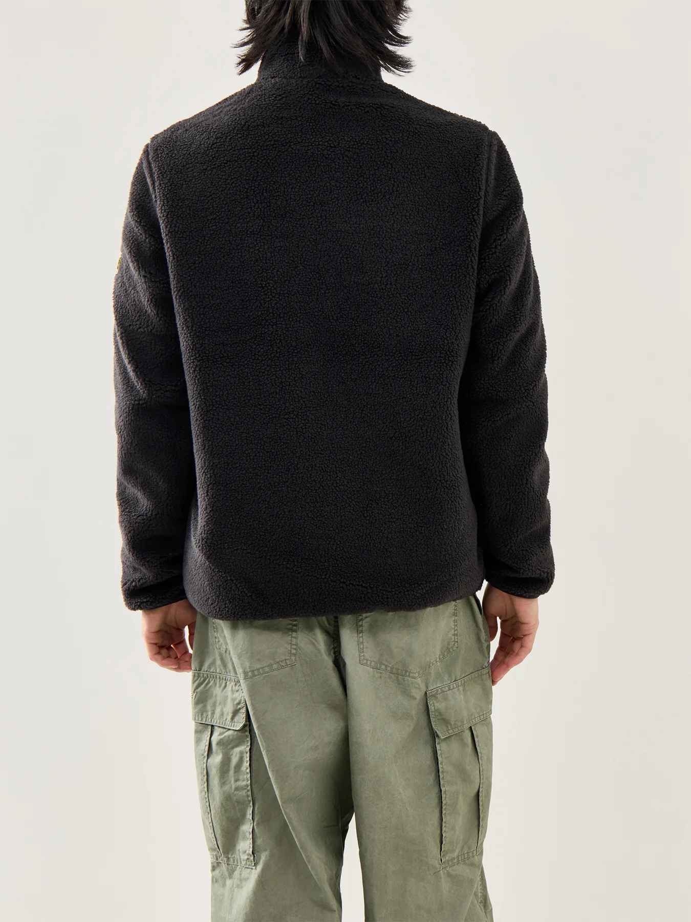Fleece Jacket Black - Image 4