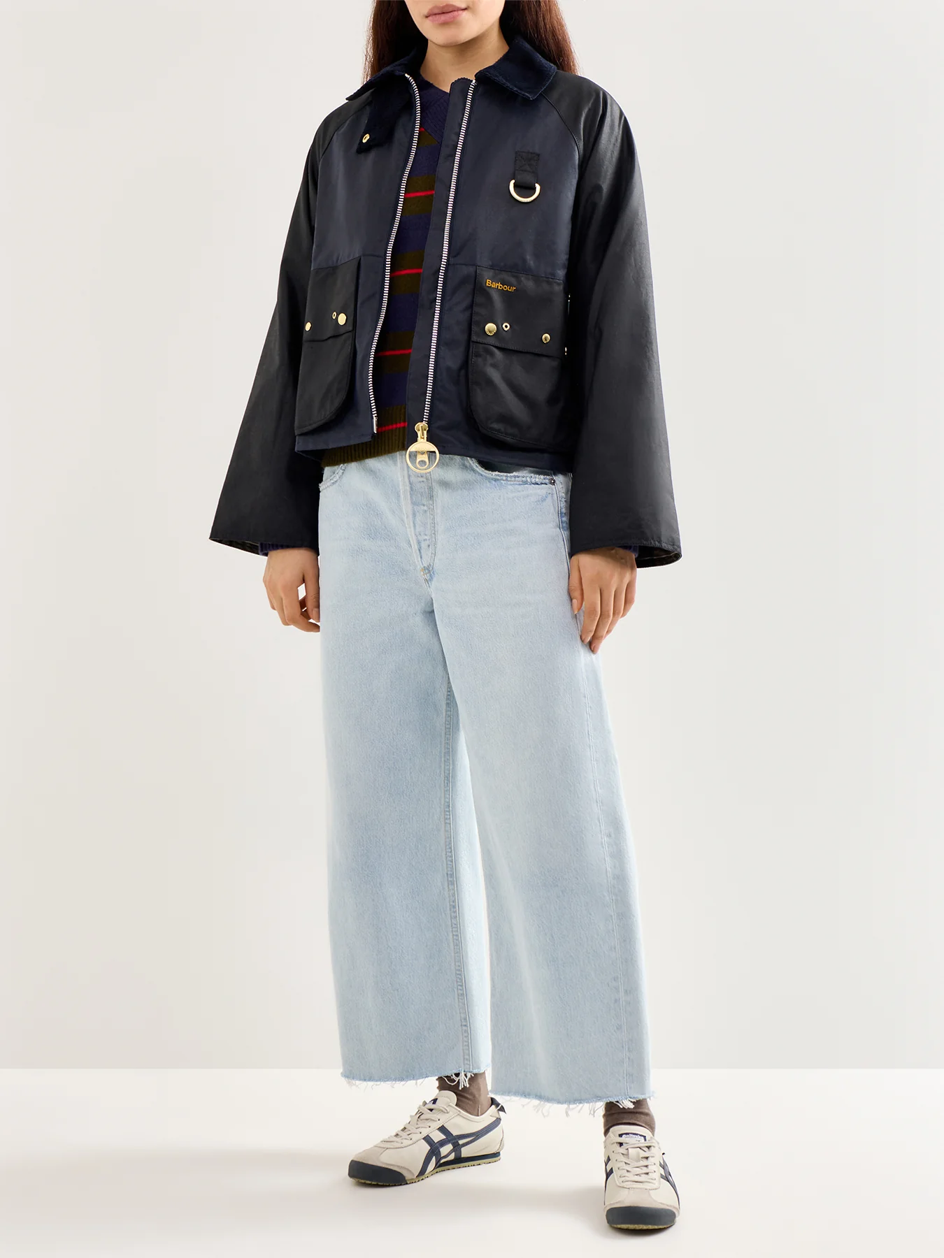 Kearton Wax Jacket Navy - Image 2
