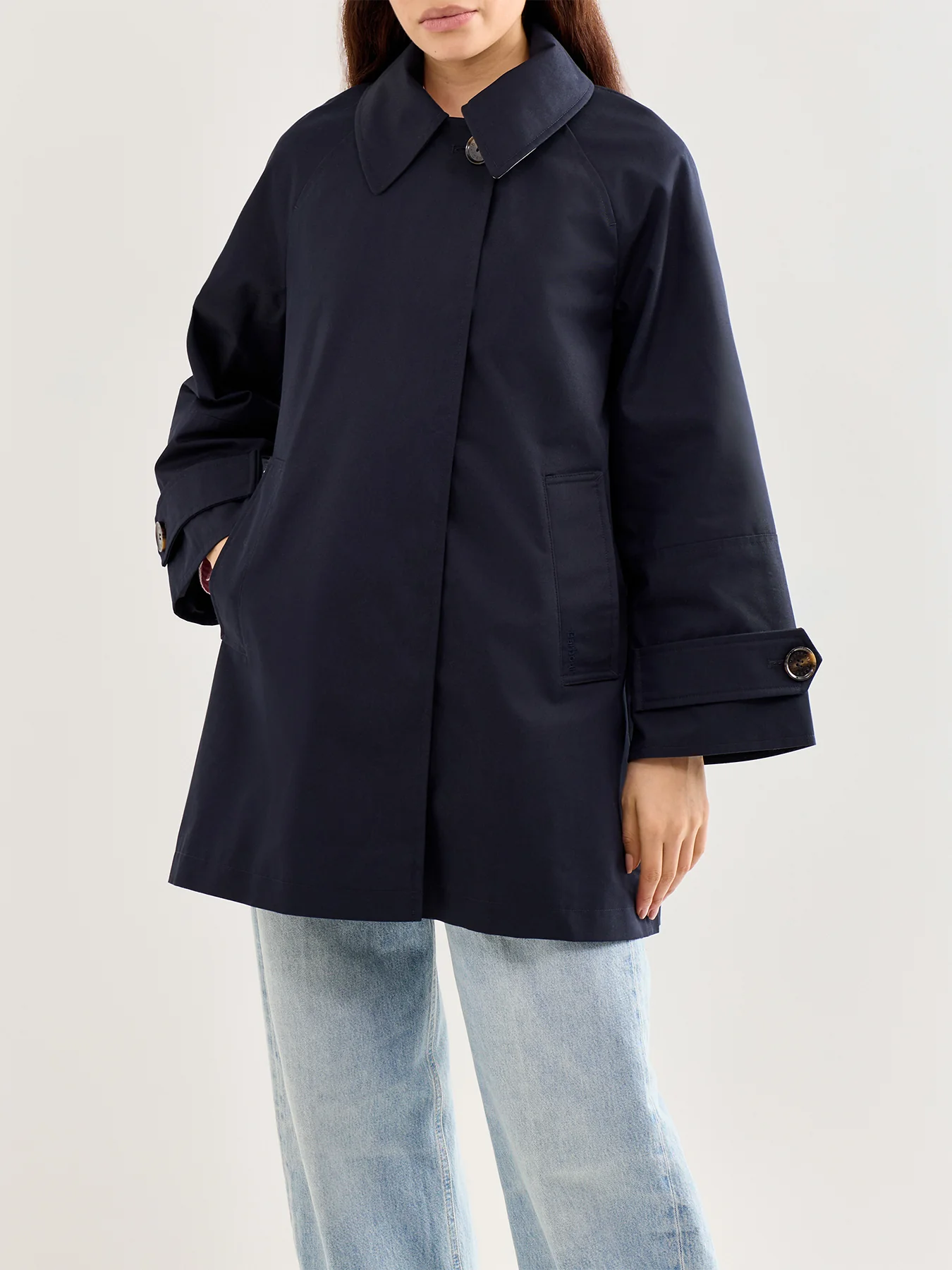 Kennedy Showerproof Jacket Navy - Image 4