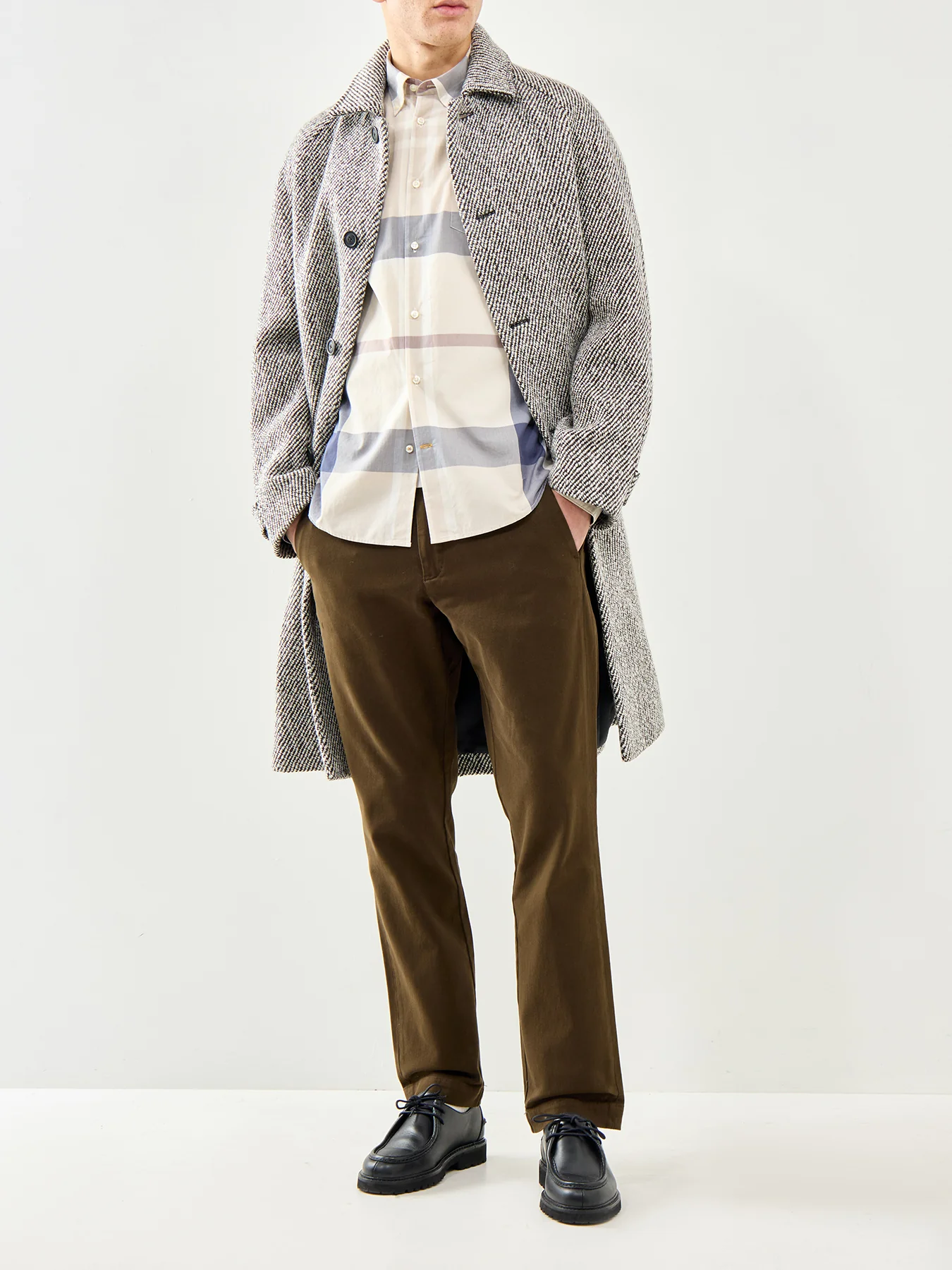 Harris Tailored Shirt Oban Mist Tartan - Image 2