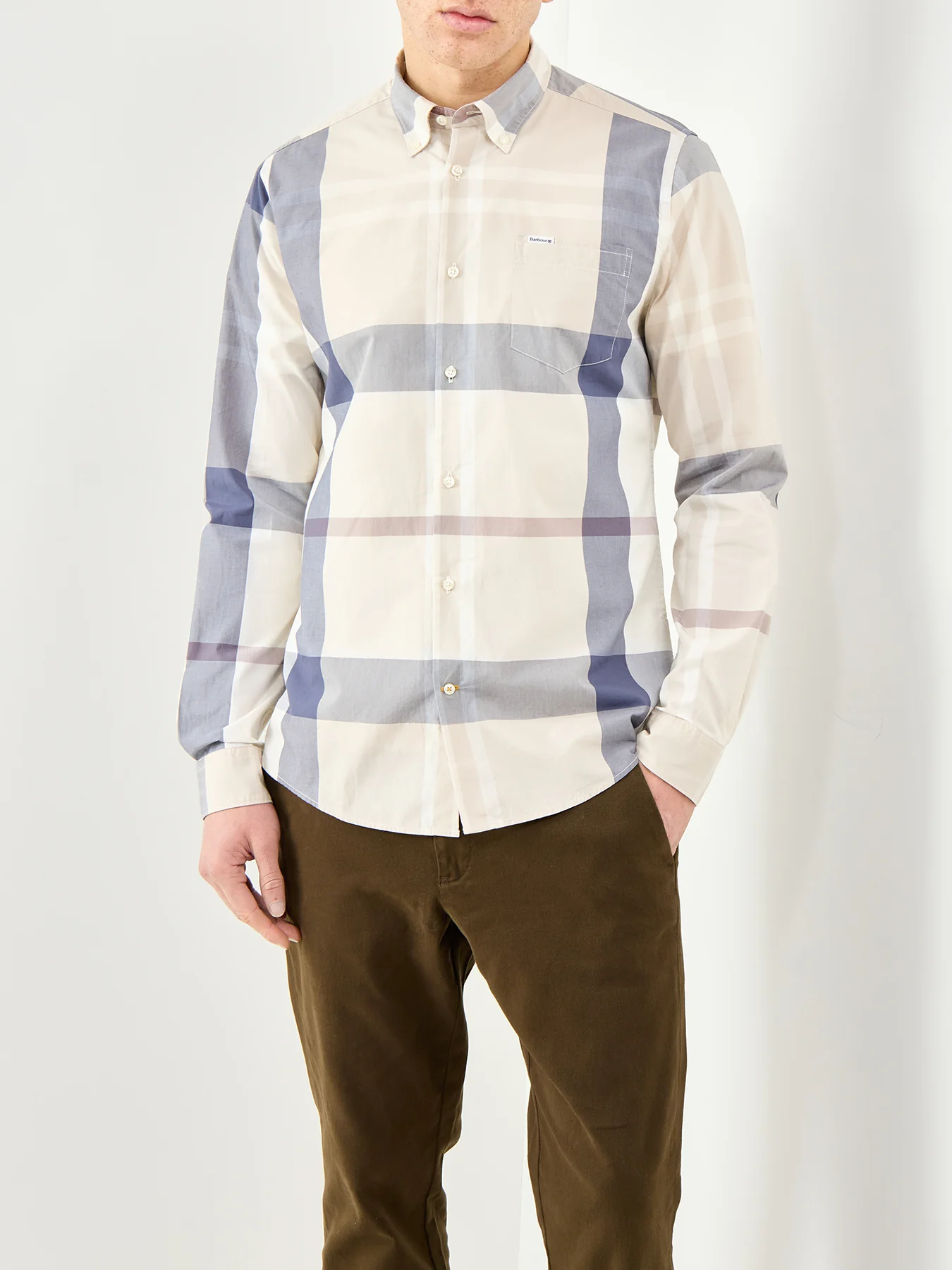 Harris Tailored Shirt Oban Mist Tartan - Image 4