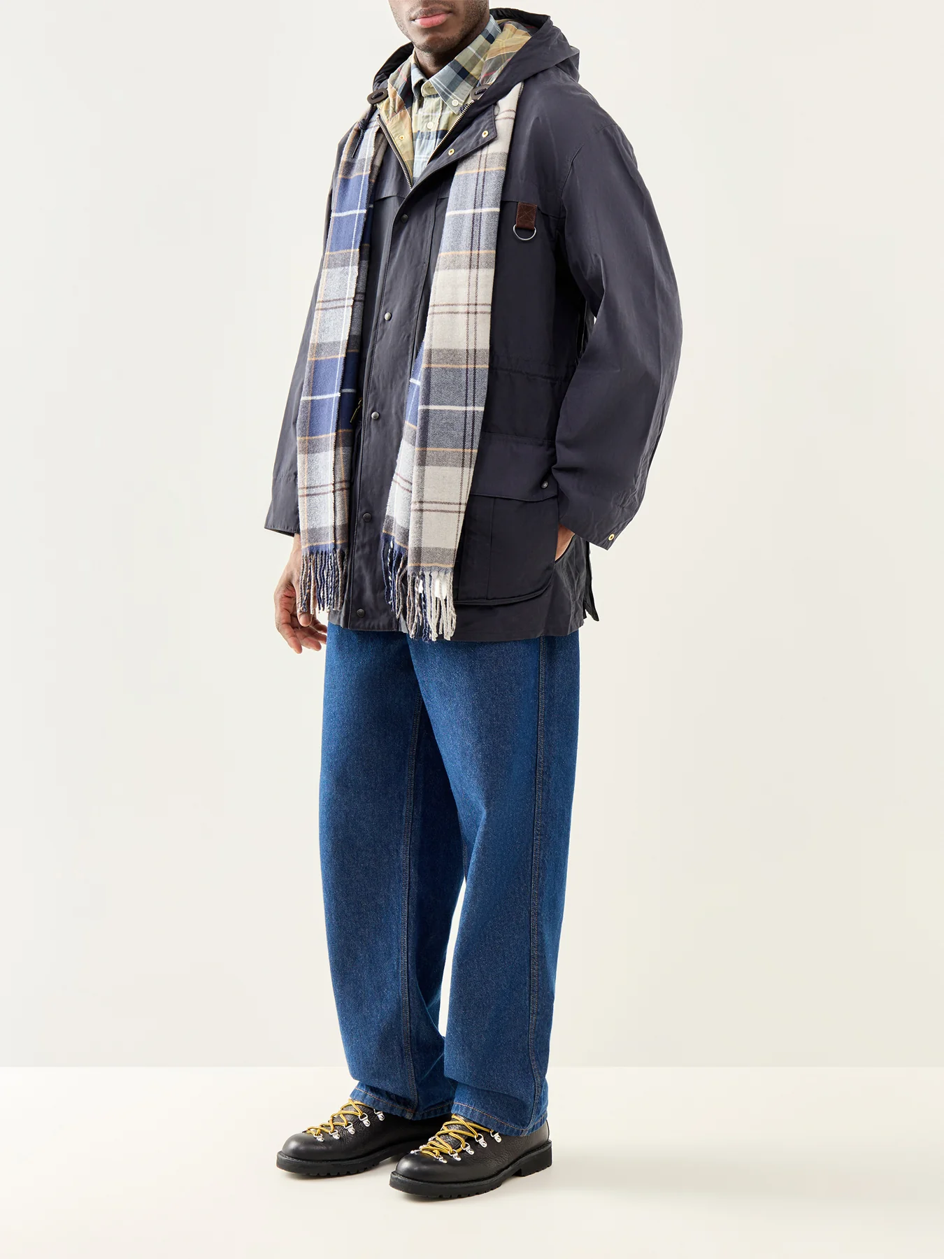 Icons Durham Casual Jacket Navy - Image 2