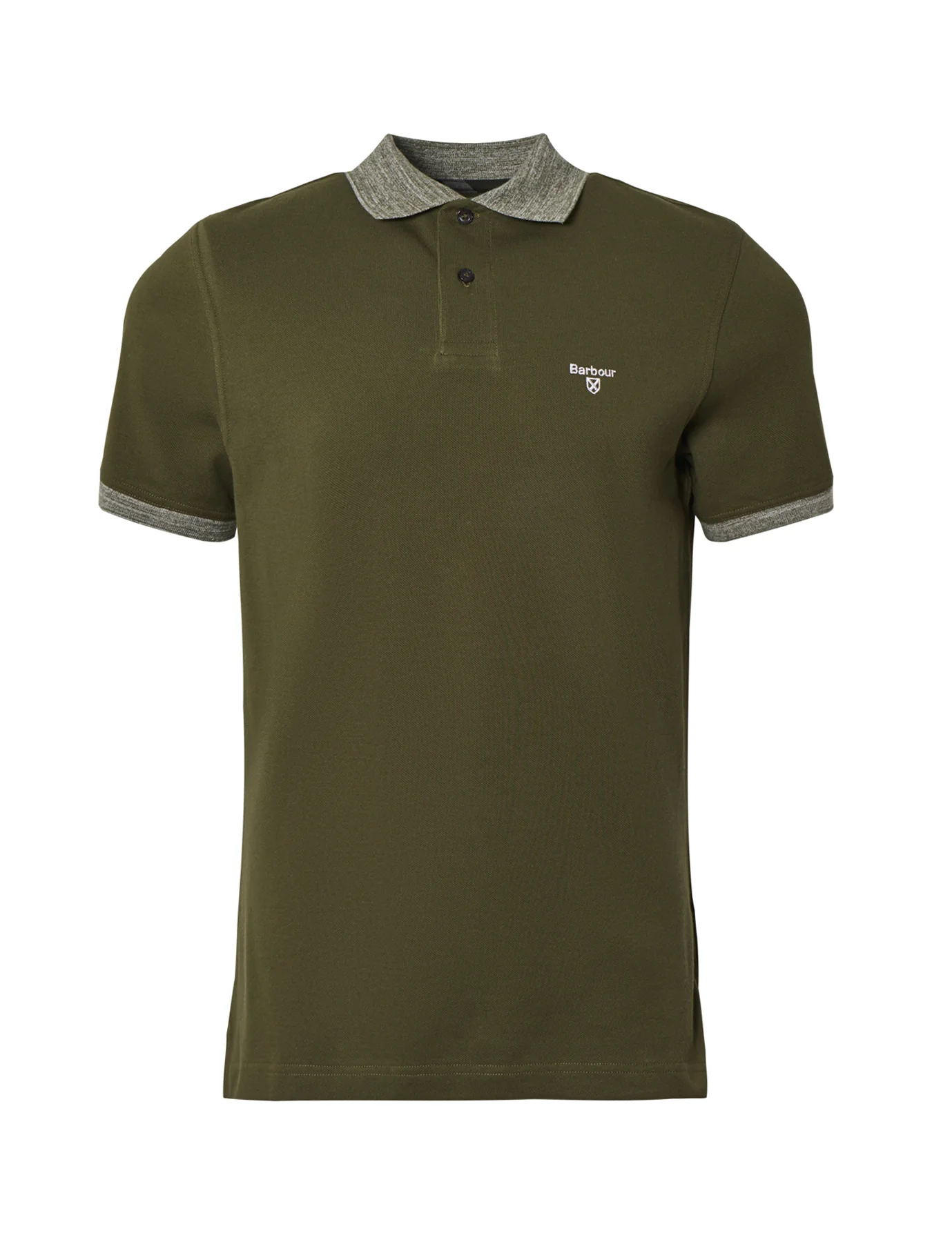 Marlton Tailored Polo Shirt Olive