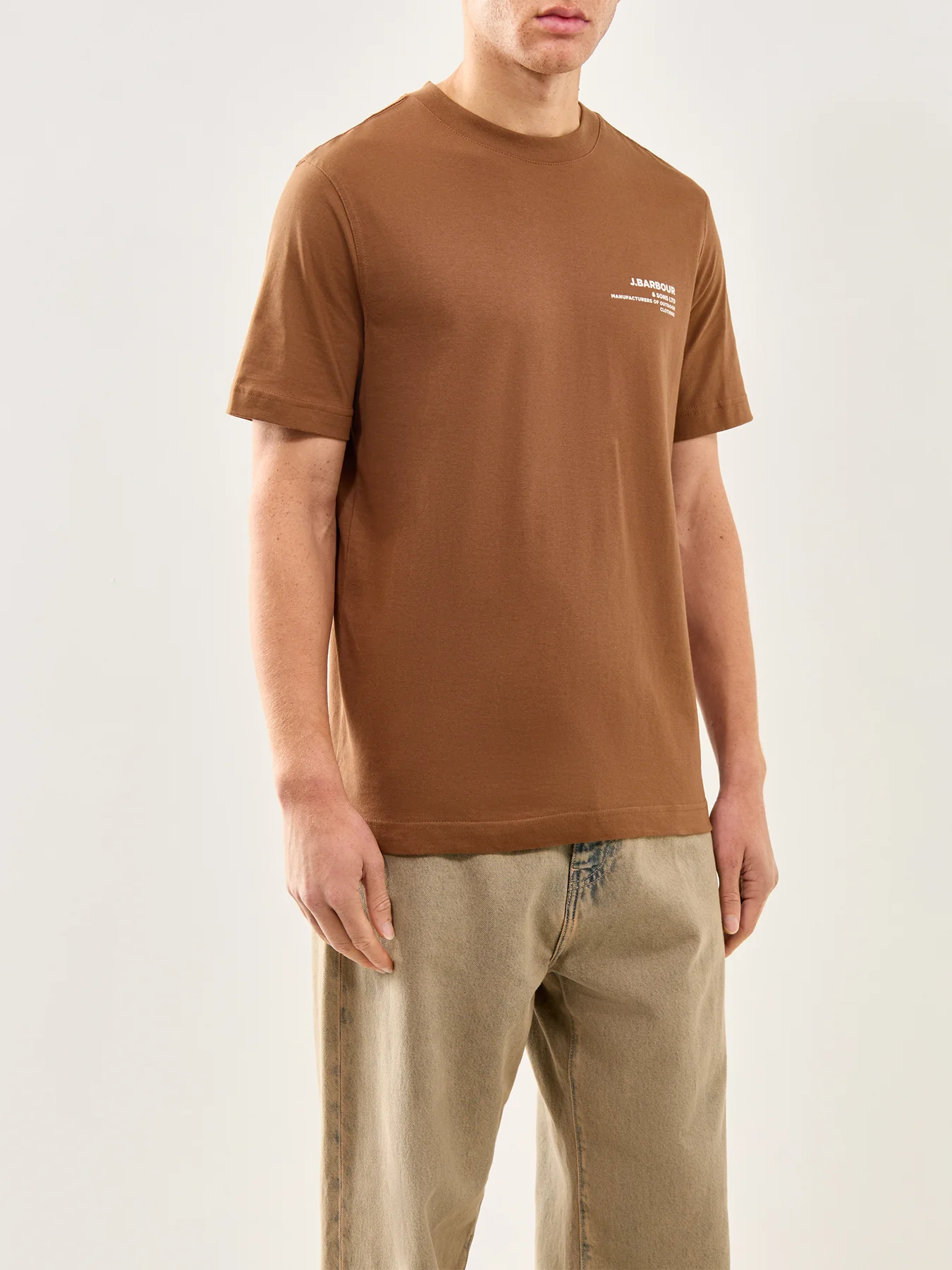 Parkend Photographic Cotton T-Shirt Brown - Image 2