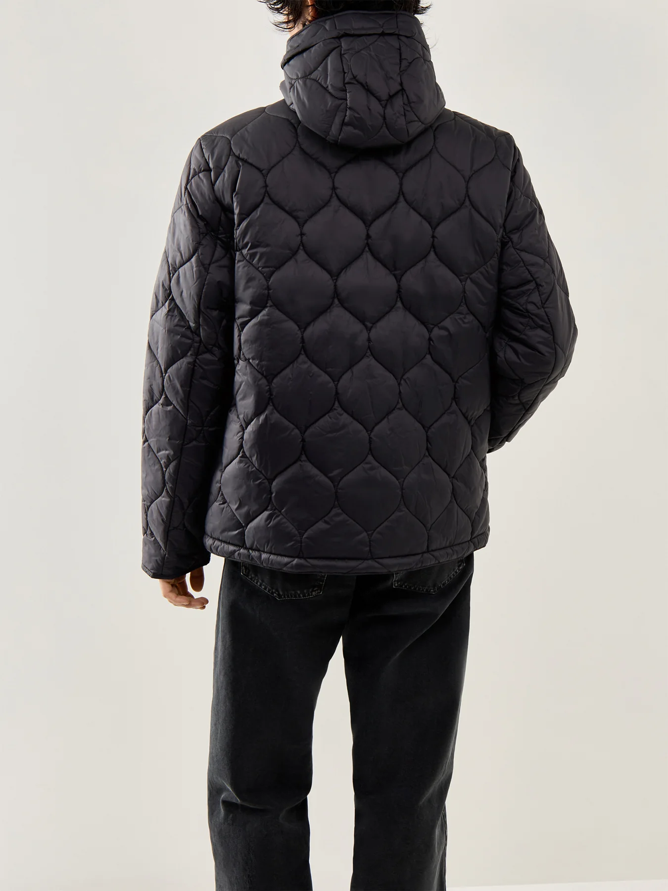 Mens Re-Engineered Hooded Spey Quilted Jacket - Image 5