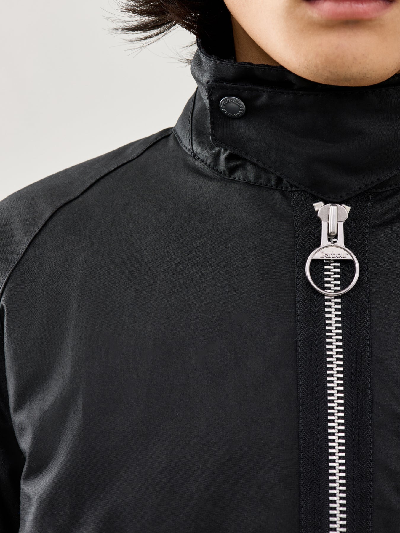 Wax Jacket Black - Image 3