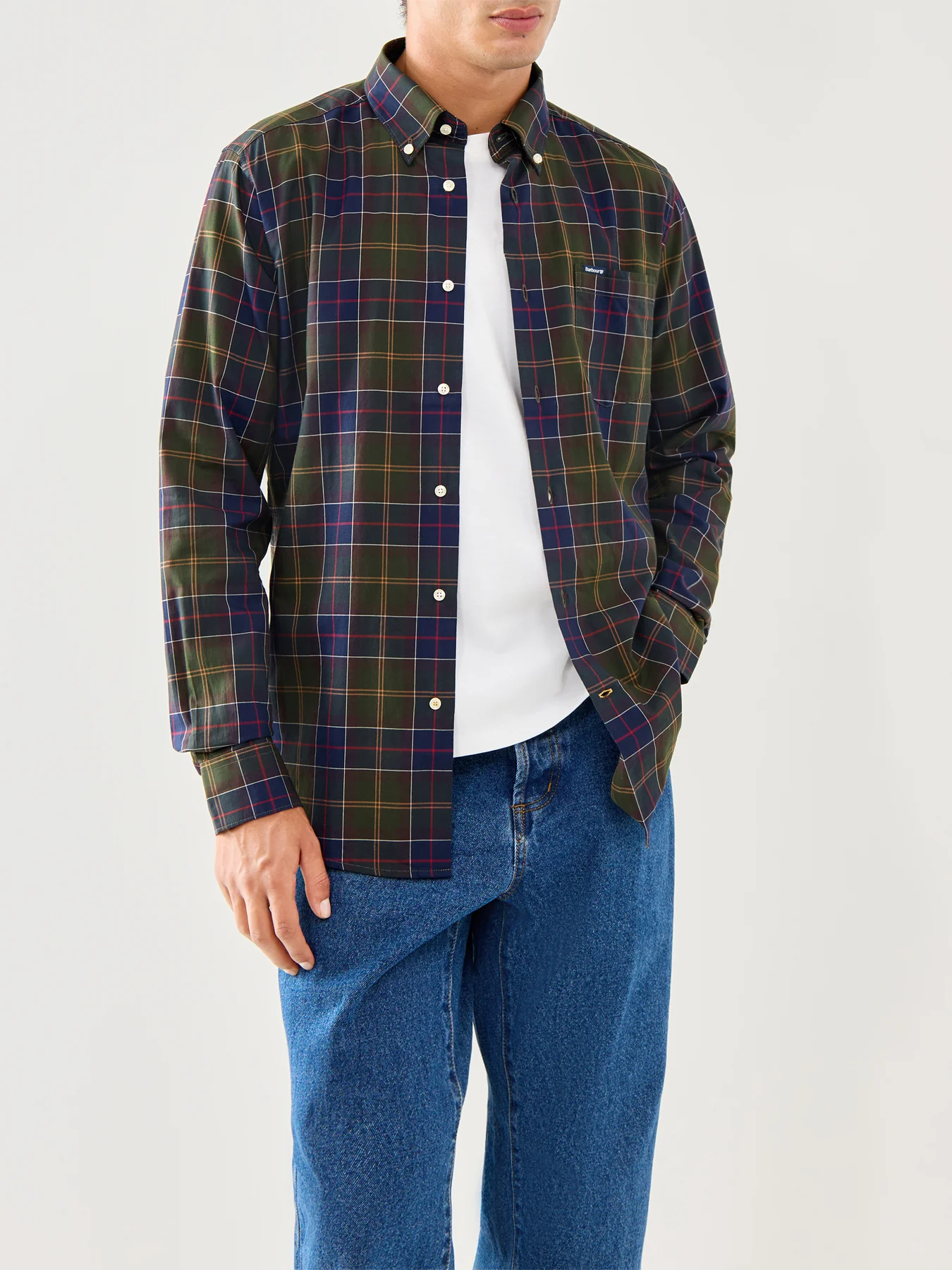 Wetheram Tailored Tartan Shirt Classic Tartan - Image 4