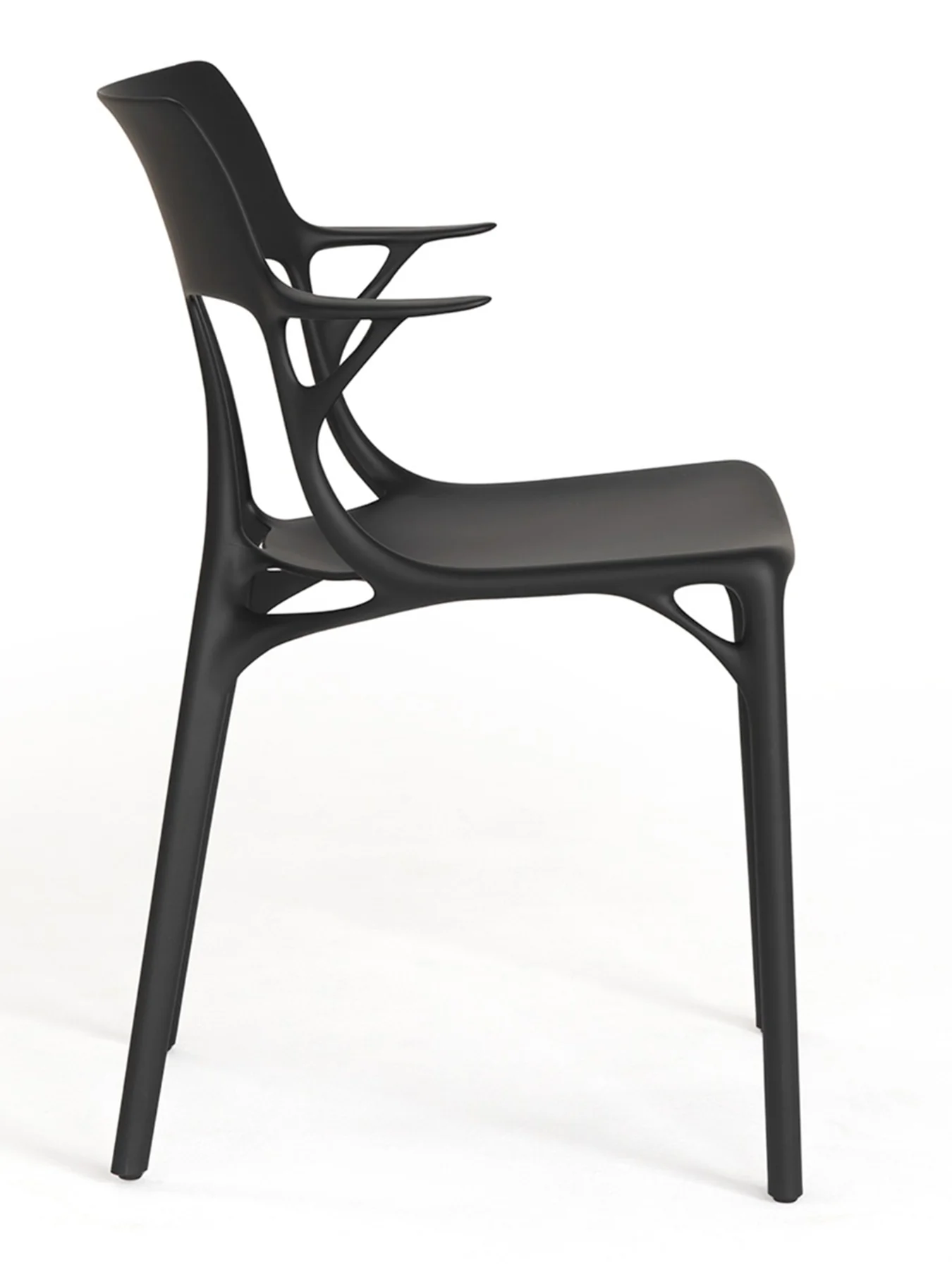 Ai Black Recycled Dining Chair - Image 3