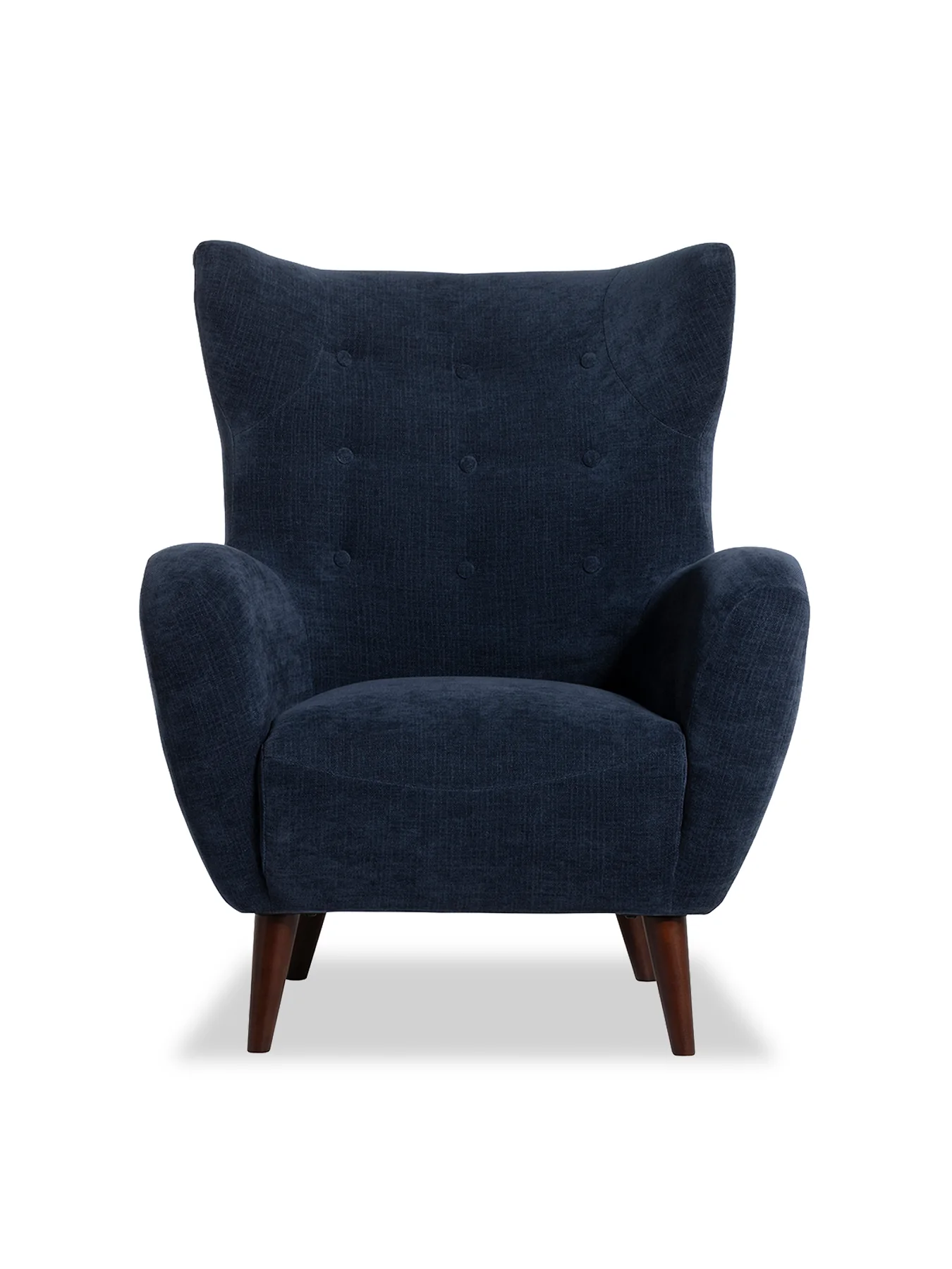 Lucian Blue Fabric Armchair