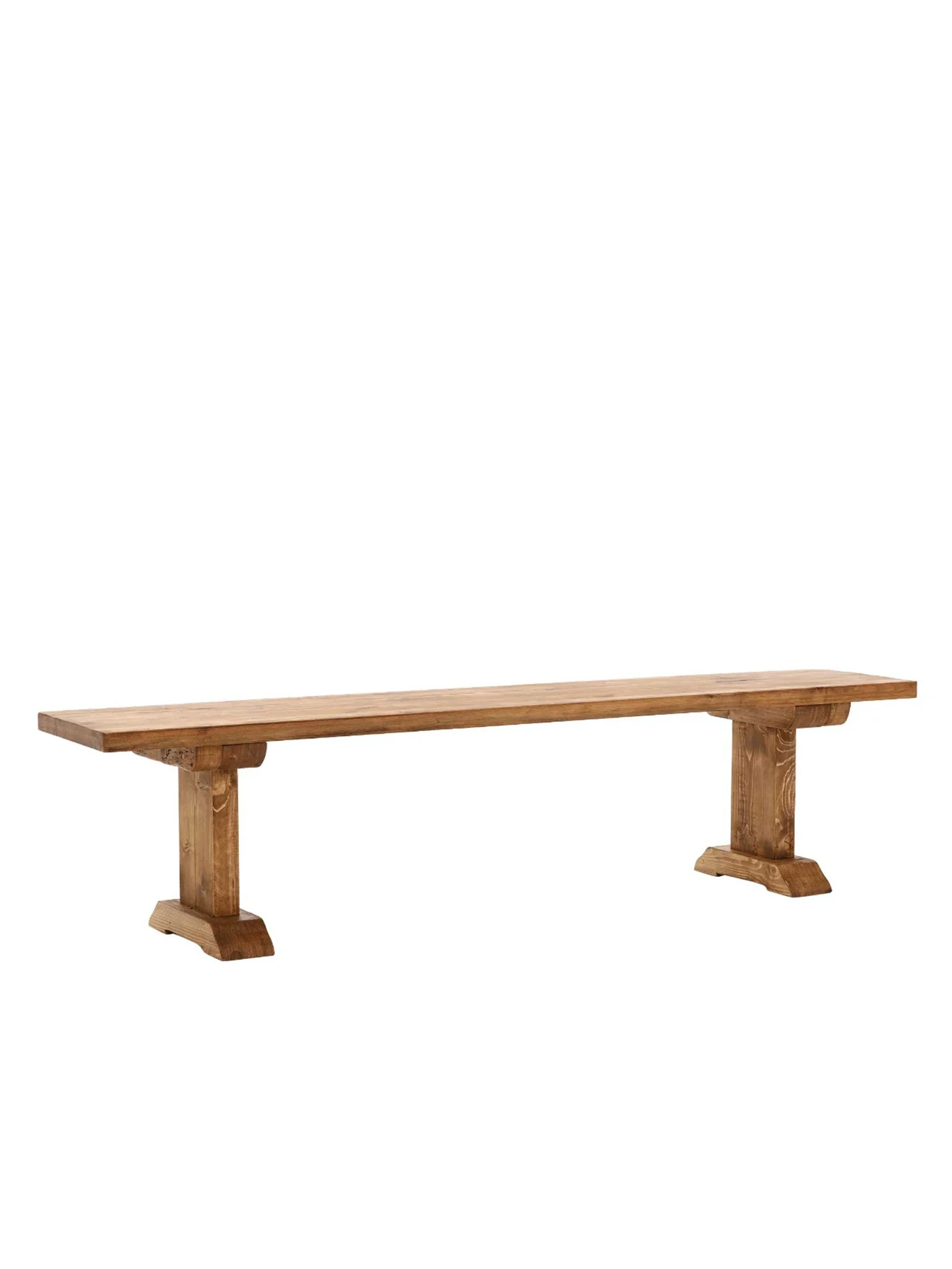 Covington Reclaimed Wood Dining Bench 200cm - Image 2