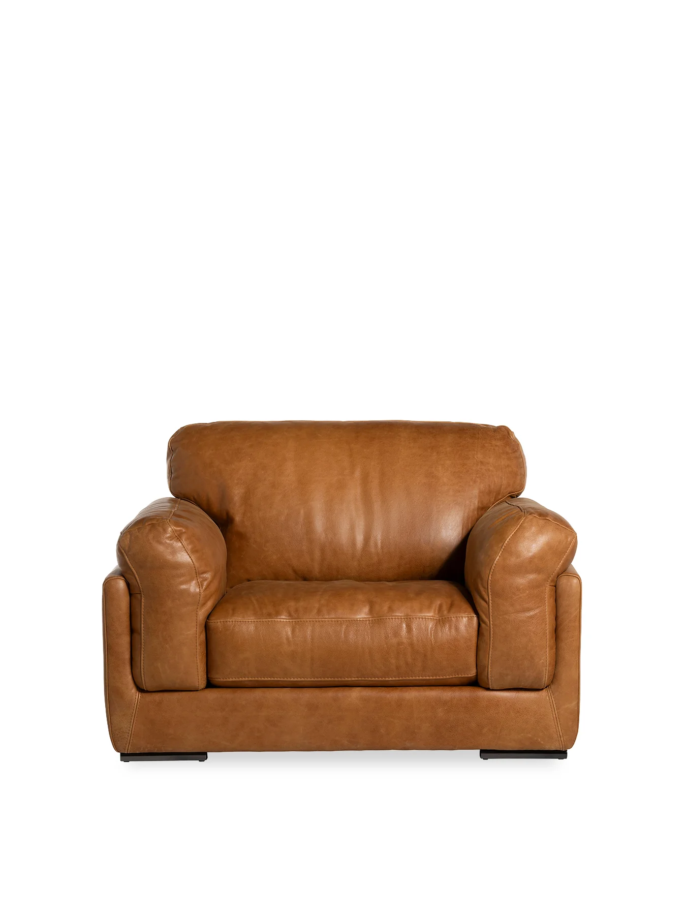 Ledbury Leather Snuggle Chair