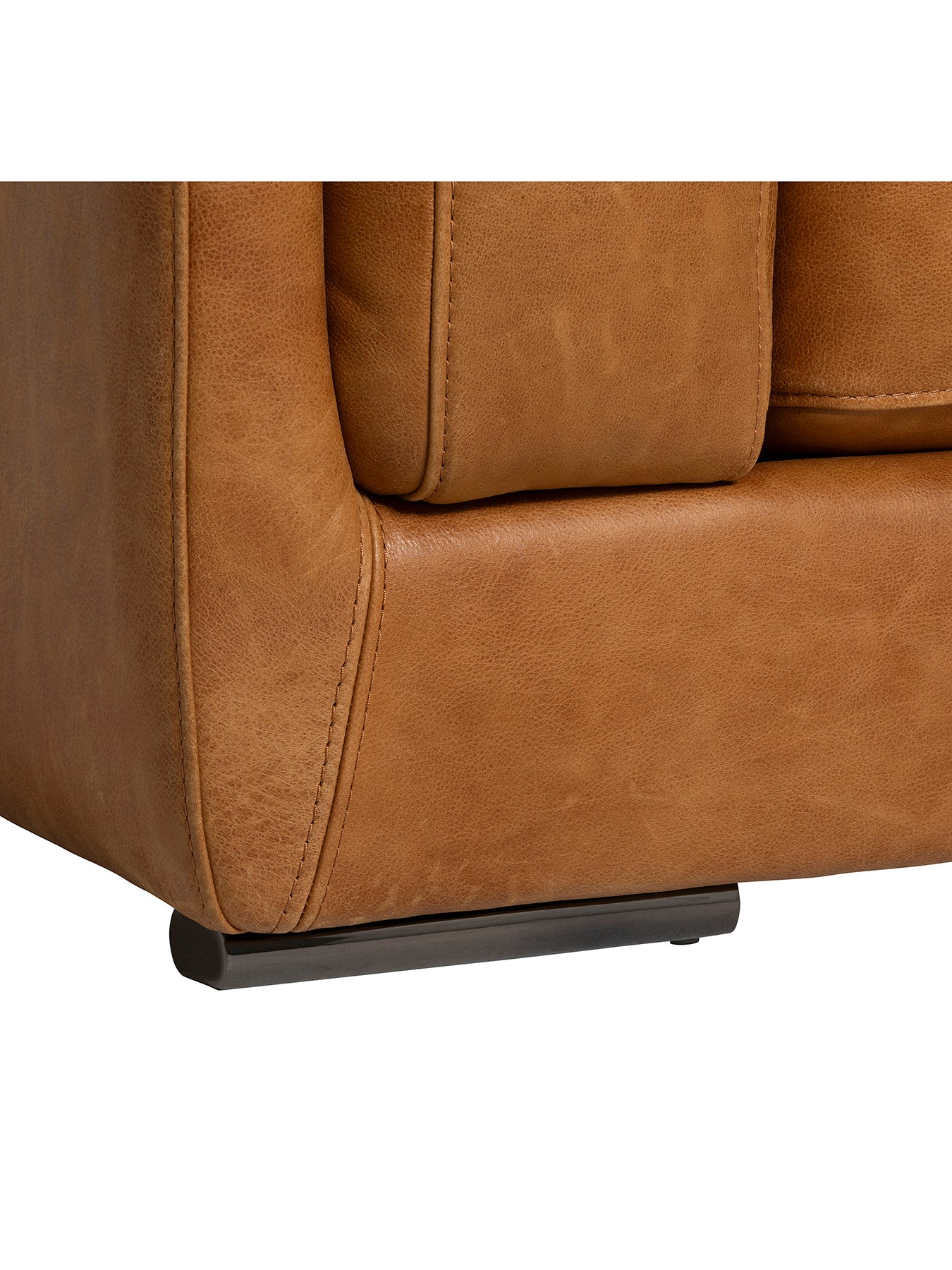 Ledbury Leather Snuggle Chair - Image 4