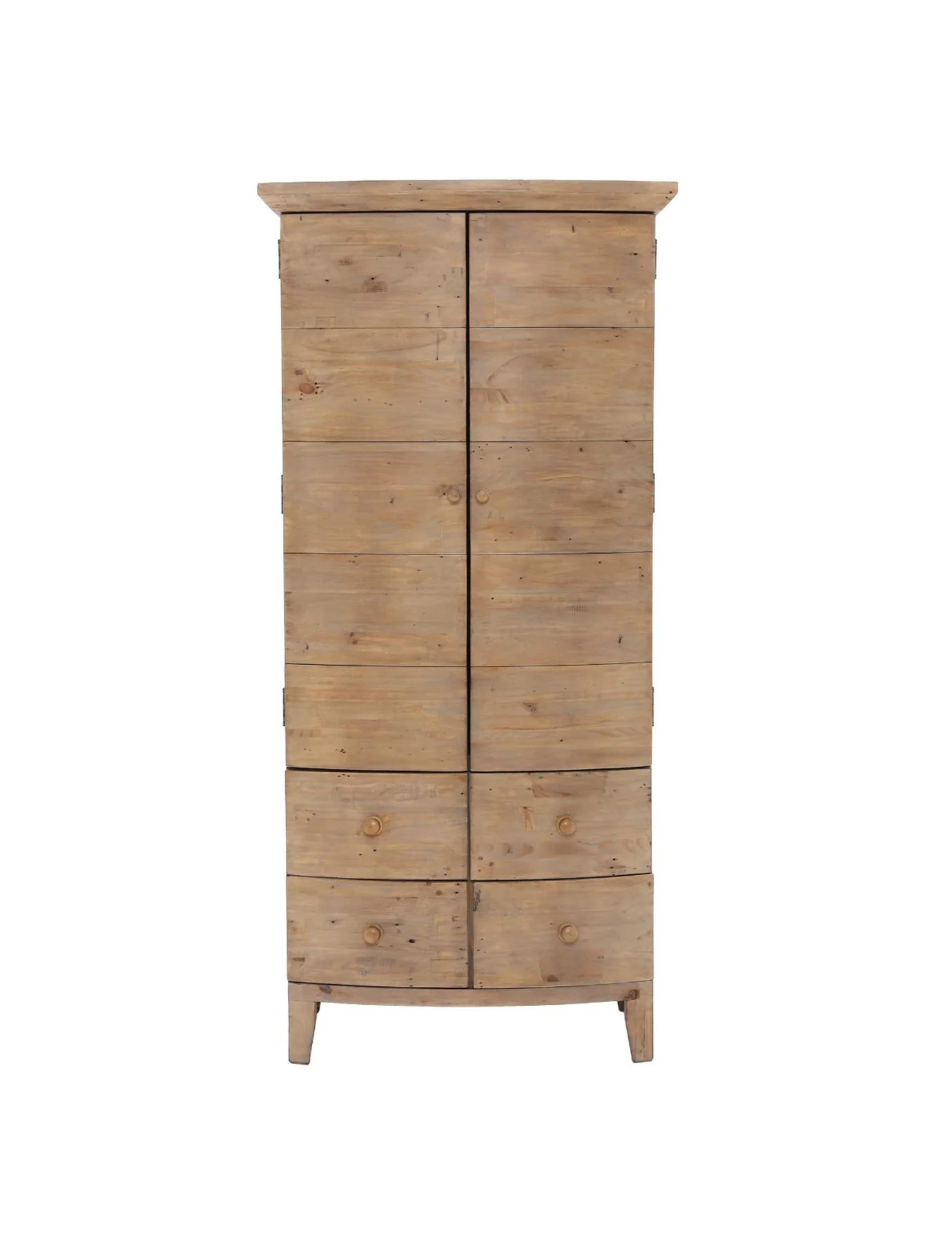 Lewes Small Wardrobe Brown - Image 2