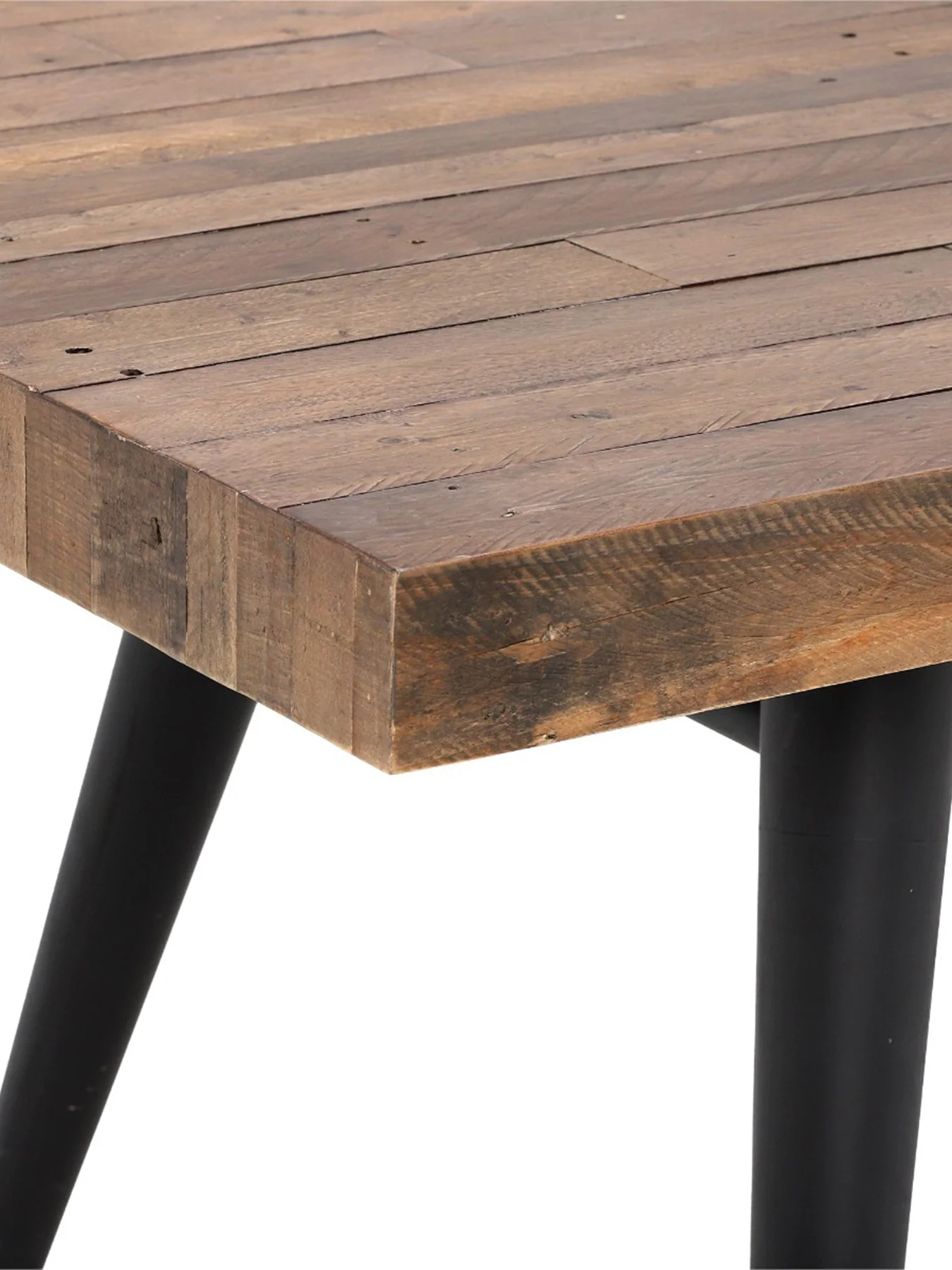 Modi Reclaimed Wood Dining Table 180cm Seats 4-6 - Image 4