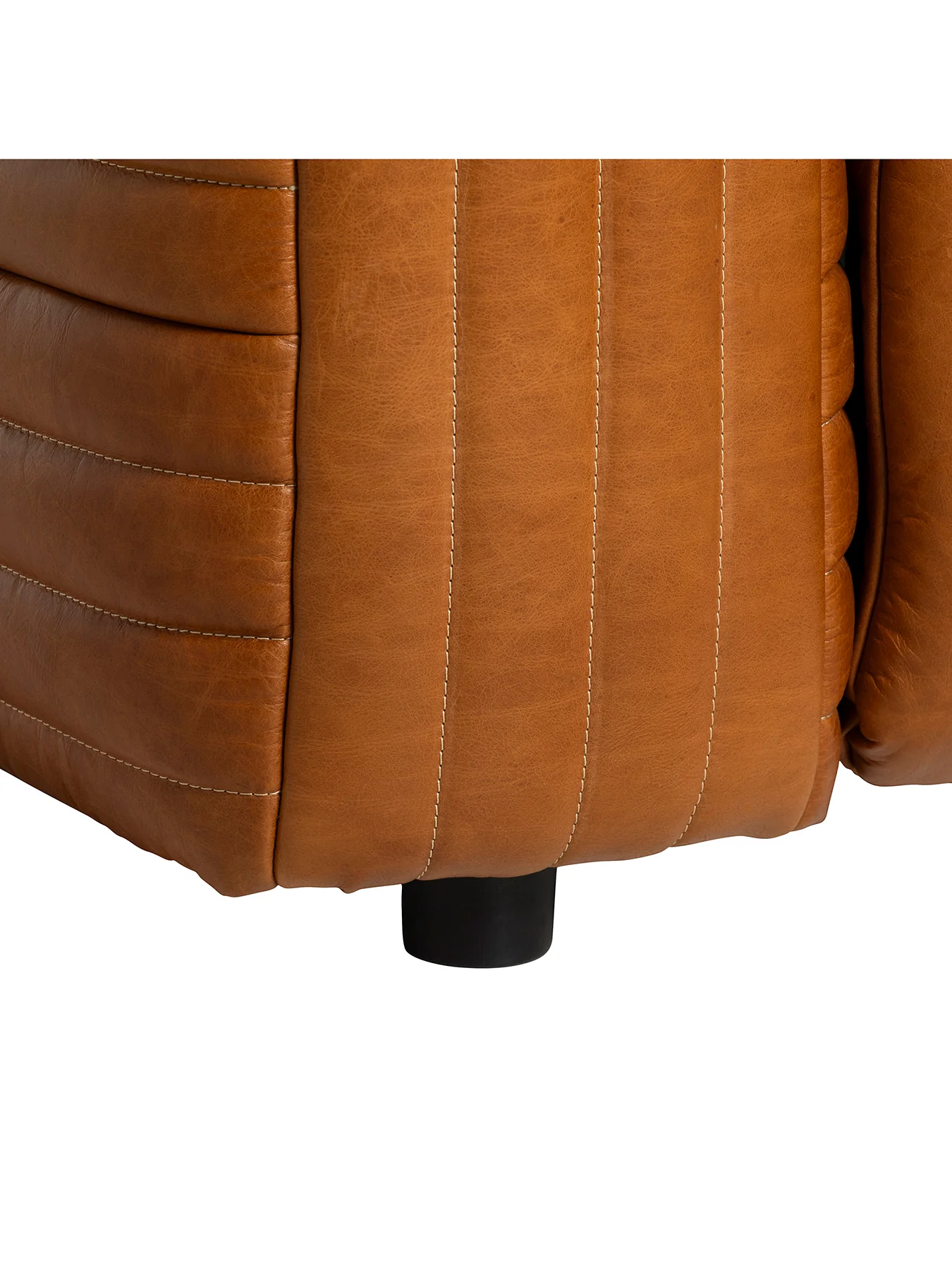 Montara Leather Recliner Armchair Brown - Image 4