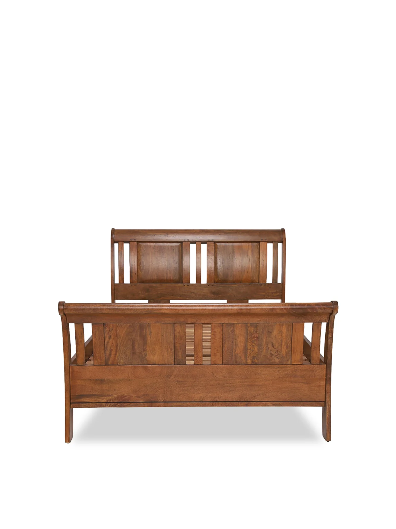 New Frontier Sleigh Super King Bed Frame