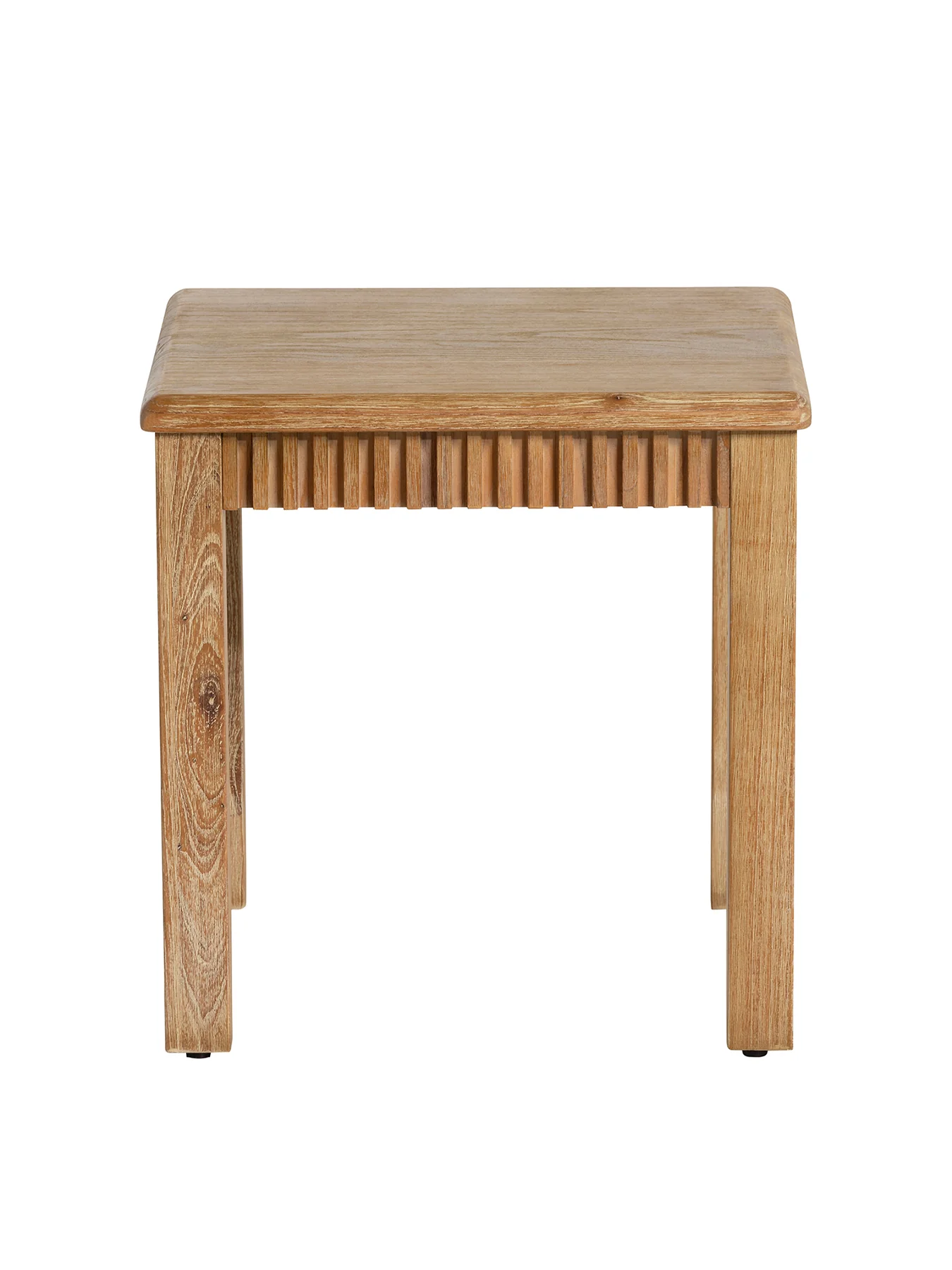 Selene Mindi Wood Stool - Image 2