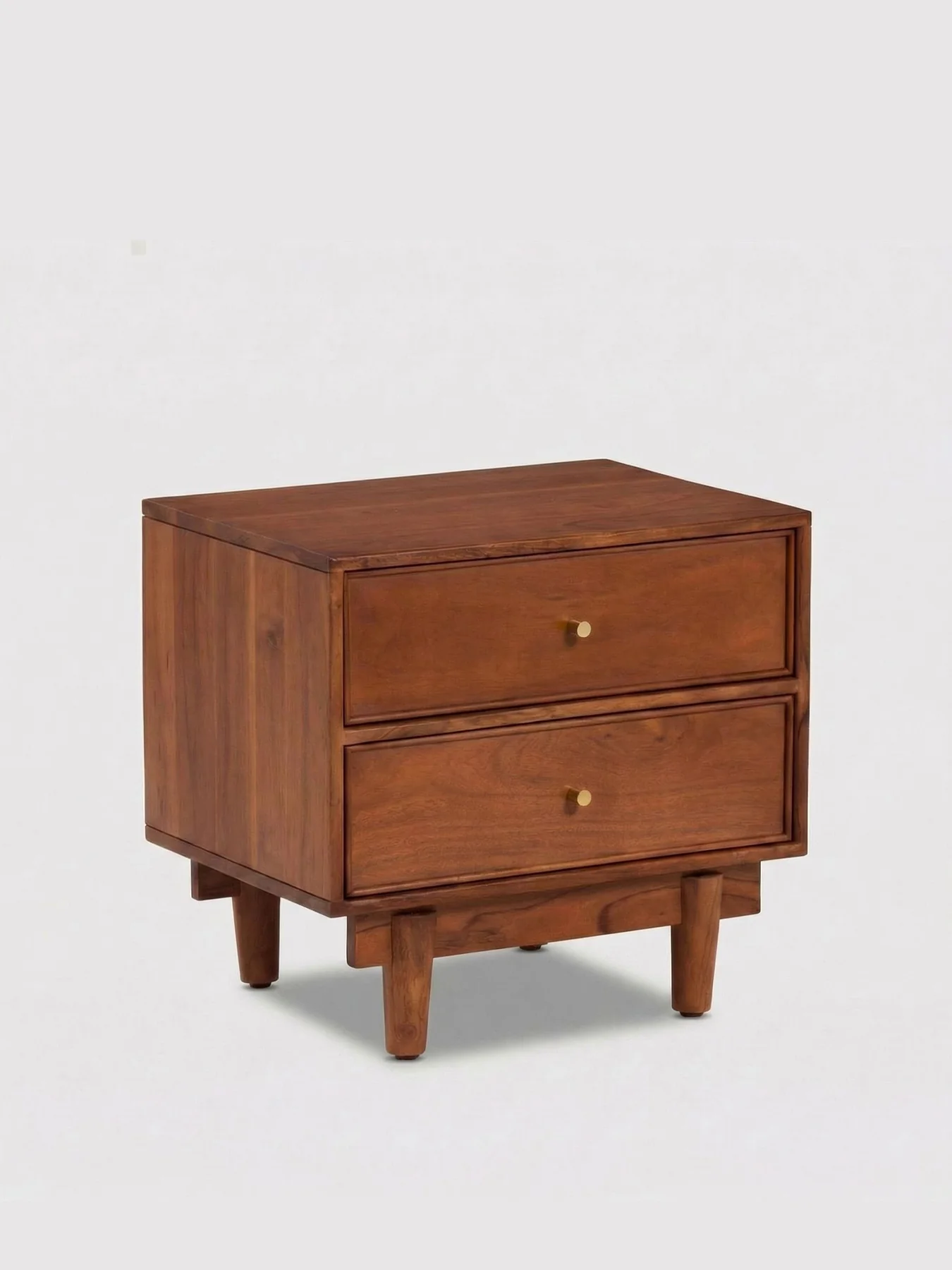 Sendai Wooden Bedside Table - Image 2