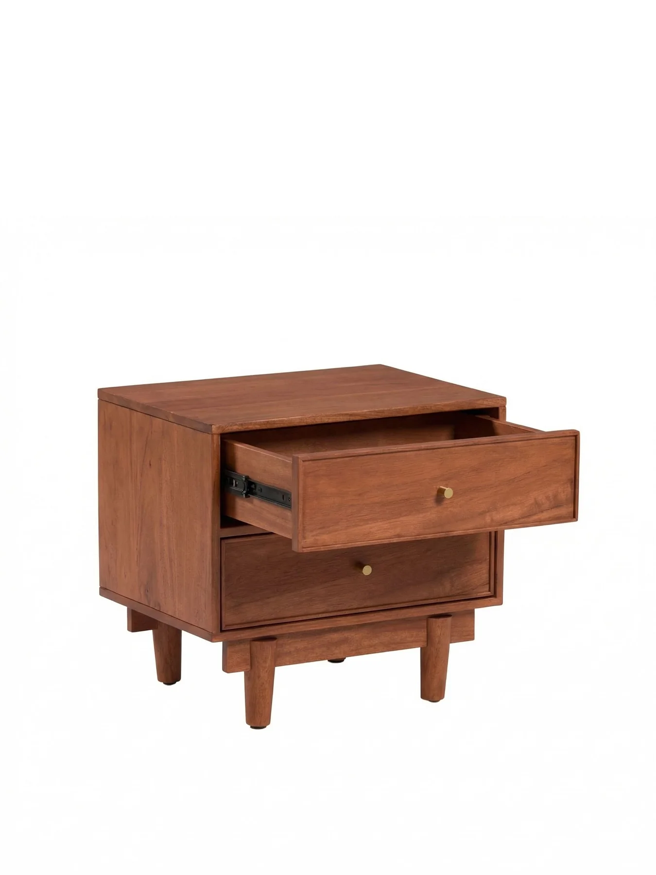 Sendai Wooden Bedside Table - Image 3