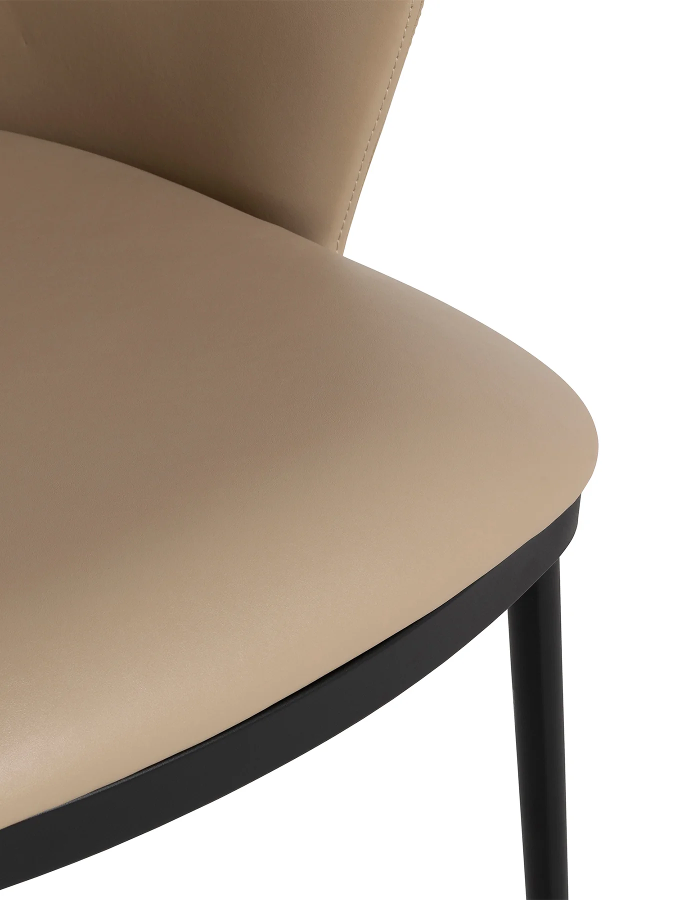 Shima Faux Leather Dining Chair - Image 4