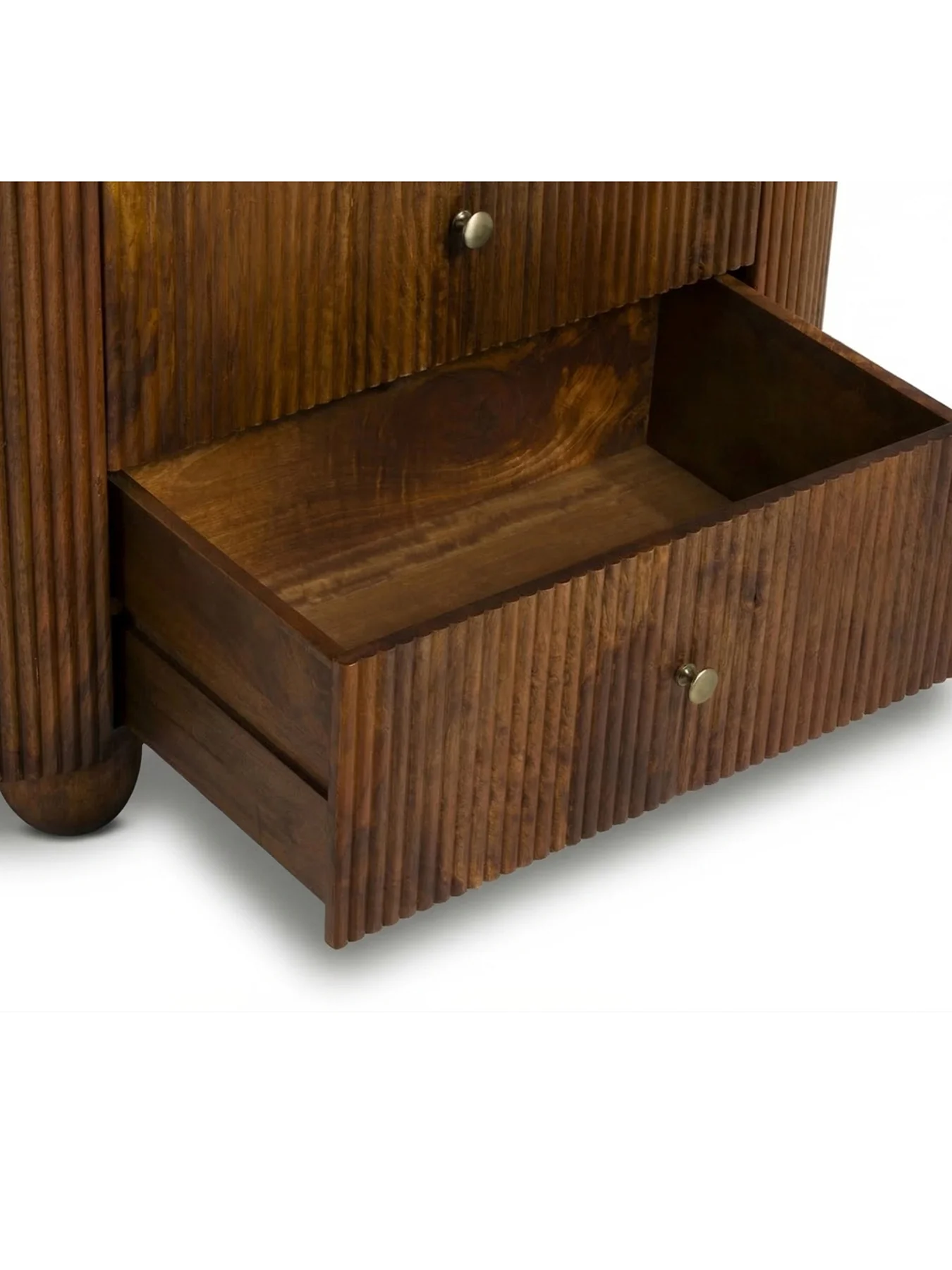 Tigris Mango Wood Chest with Marble Top - Image 3
