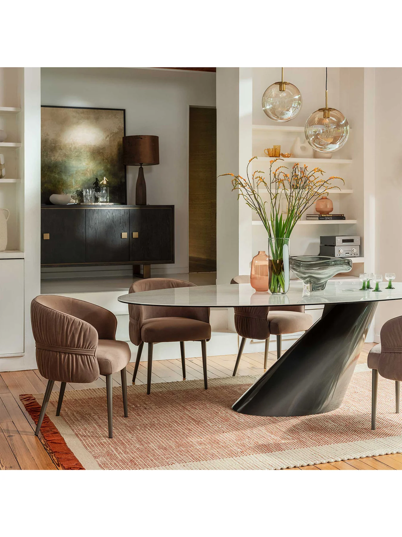 Ziggy Dining Chair Brown - Image 2