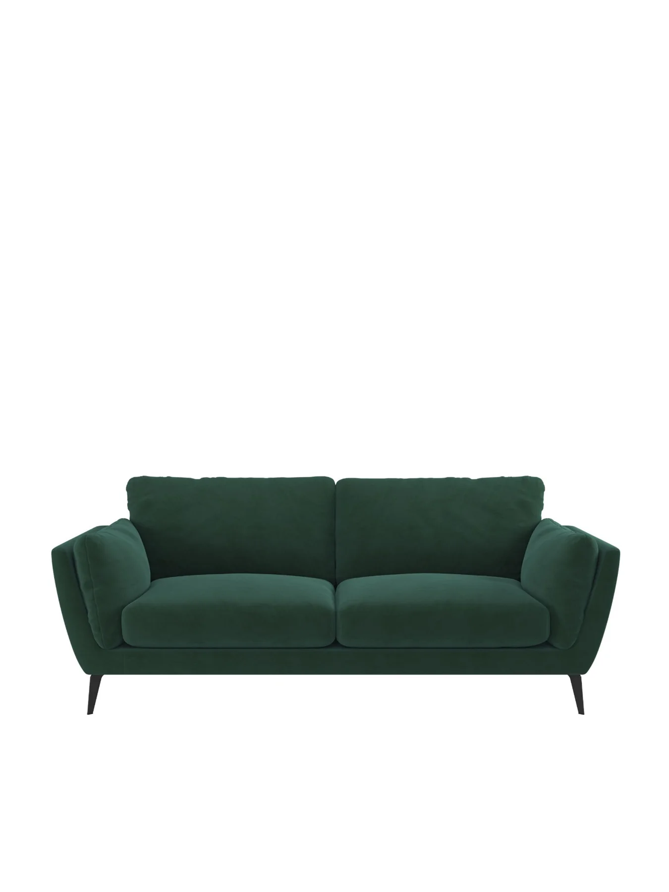 Boone Velvet 3 Seater Sofa - Image 10