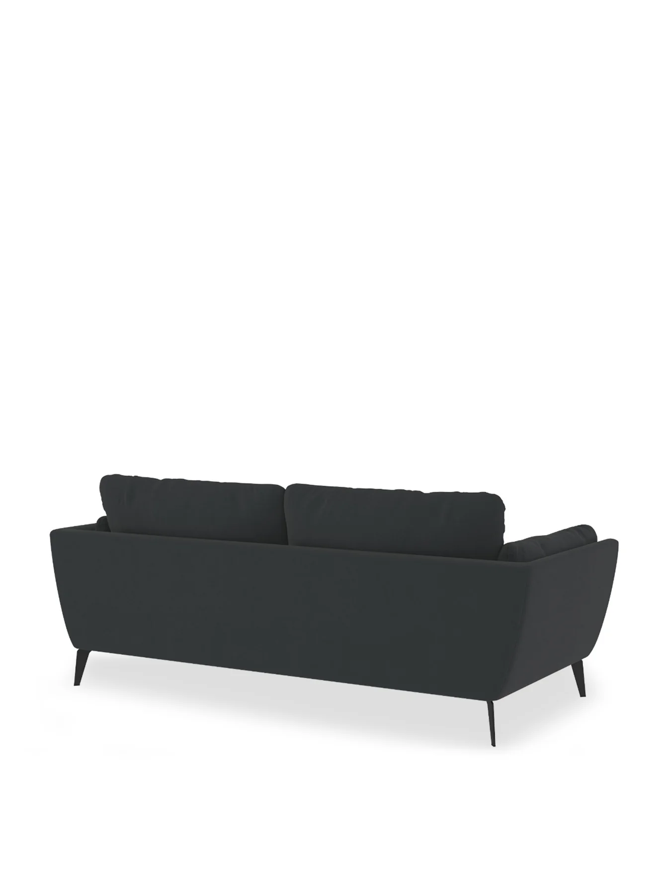 Boone Velvet 3 Seater Sofa - Image 3