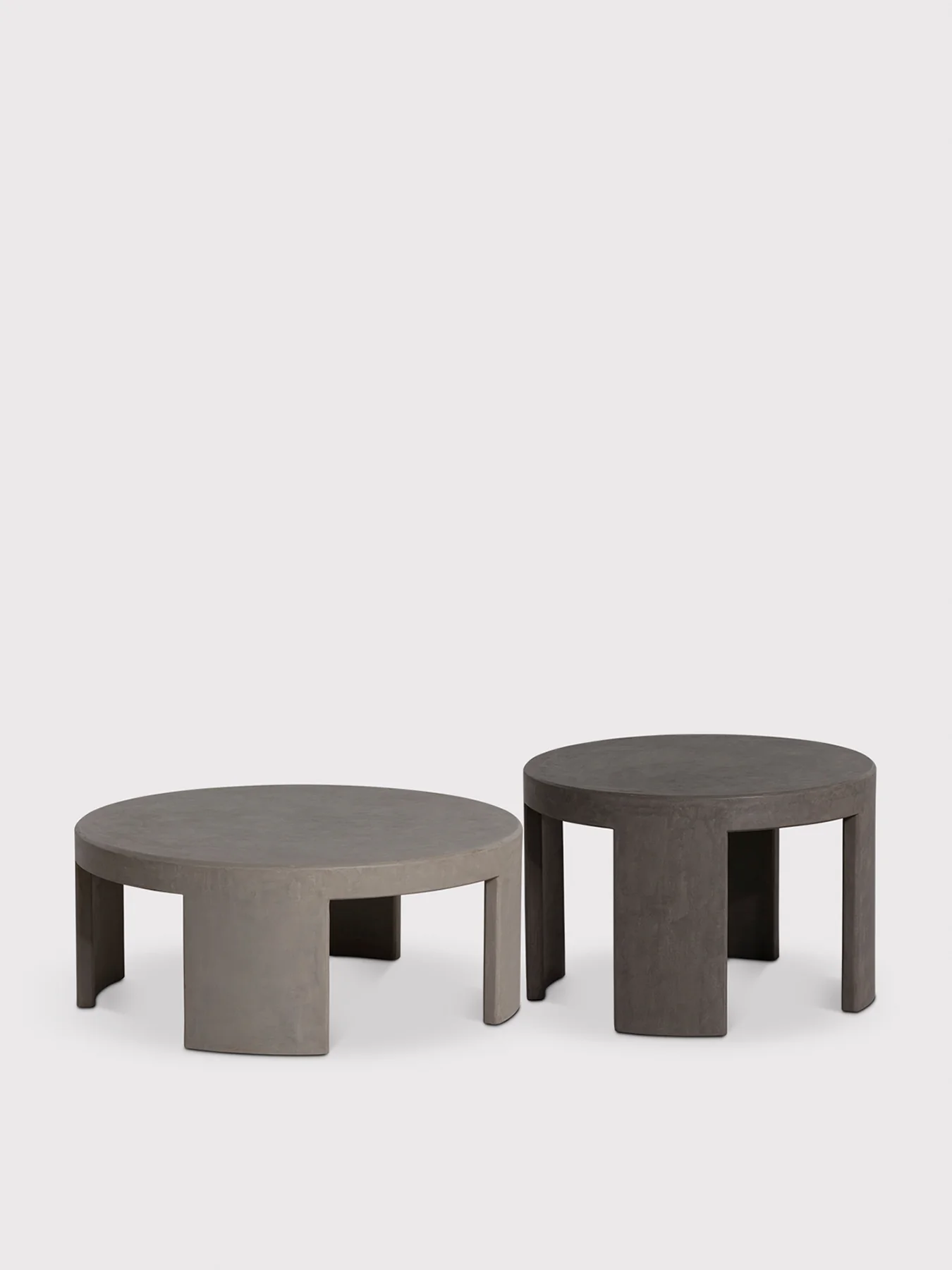 Capella Faux Stone Coffee Table Set Of 2 - Image 2