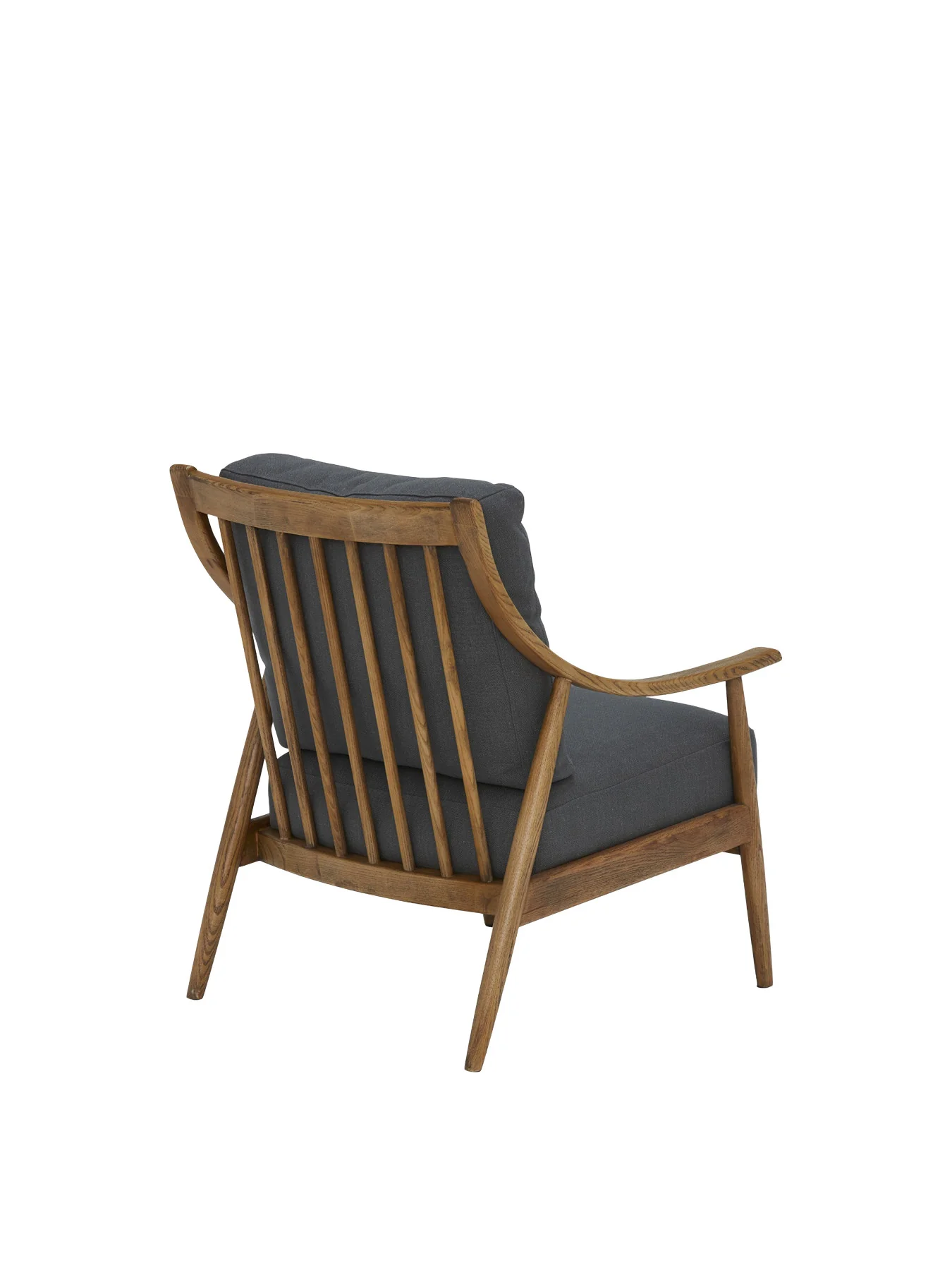 Runa Upholstered Armchair Grey - Image 9