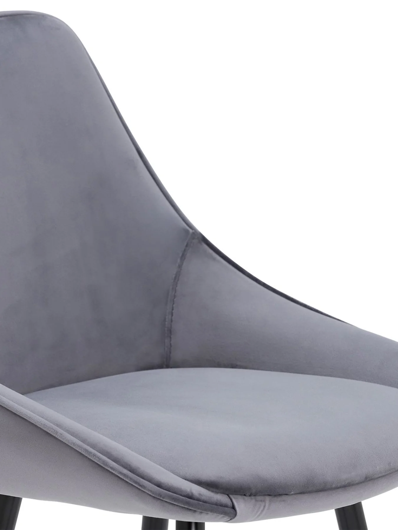 Southbury Grey Fabric Bar Stool - Image 4