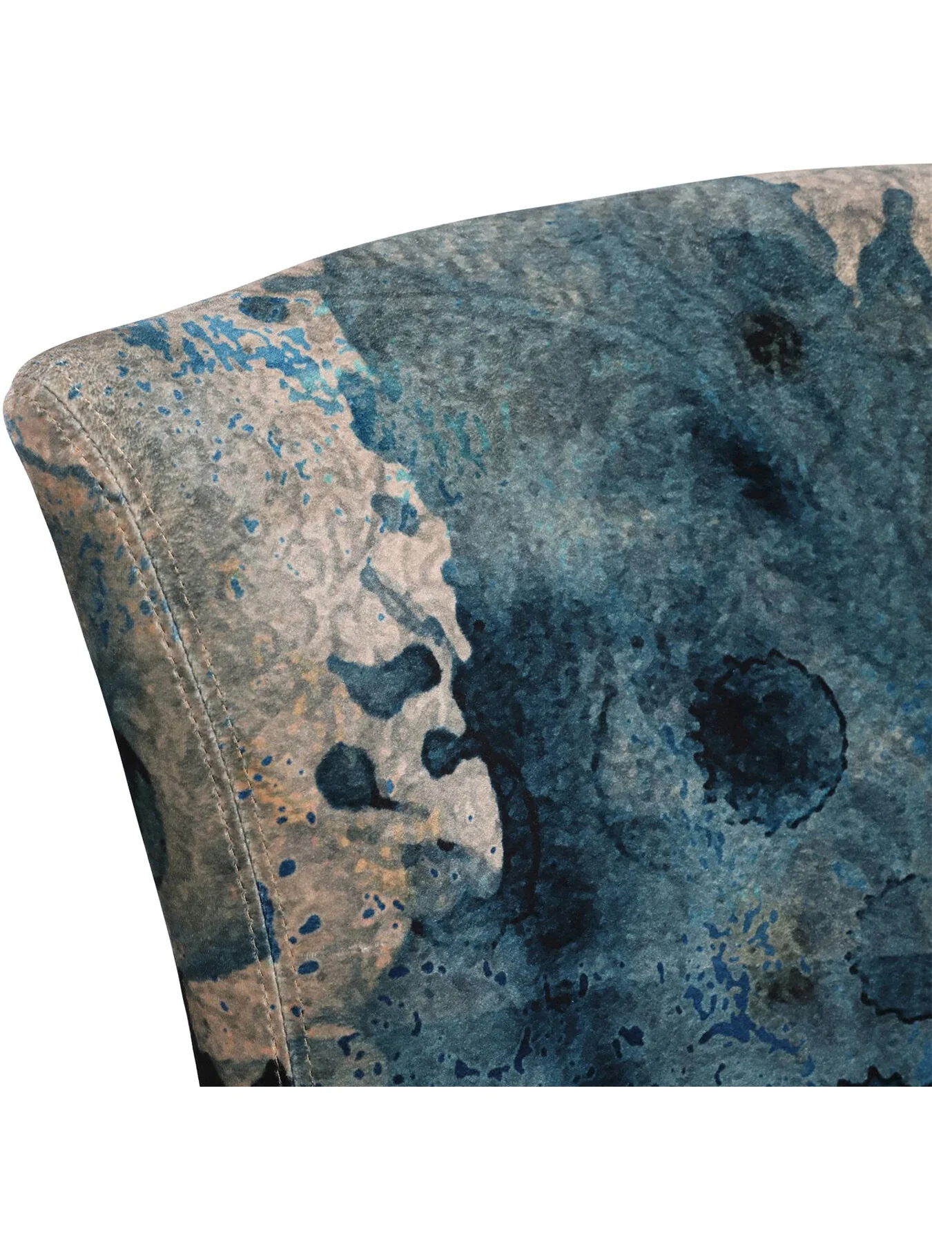 Timothy Oulton Mimi Velvet Dining Chair - Image 4