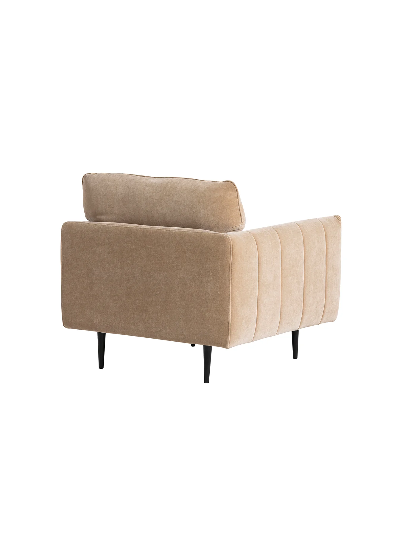 Brea Neutral Fabric Armchair - Image 3