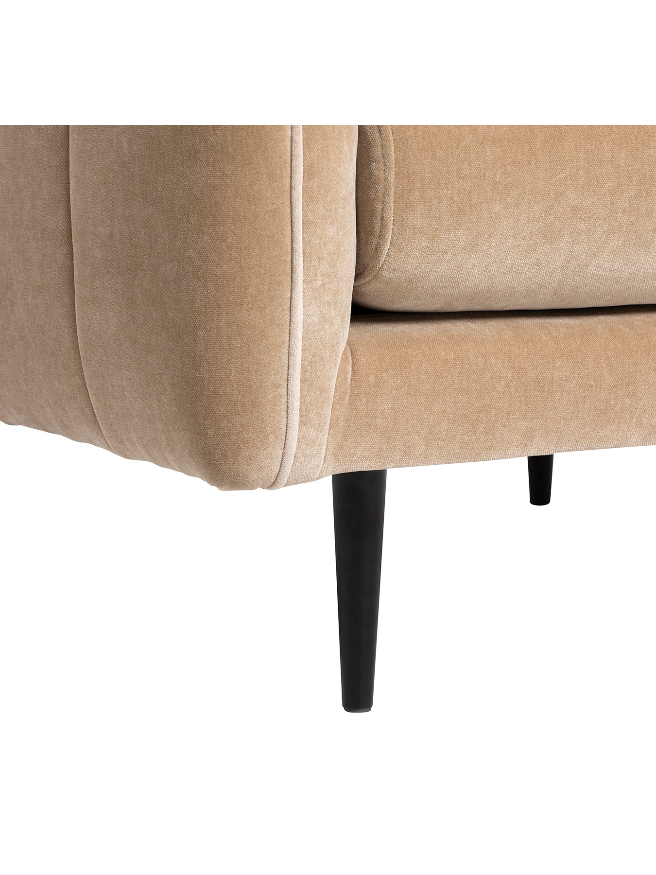 Brea Neutral Fabric Armchair - Image 4