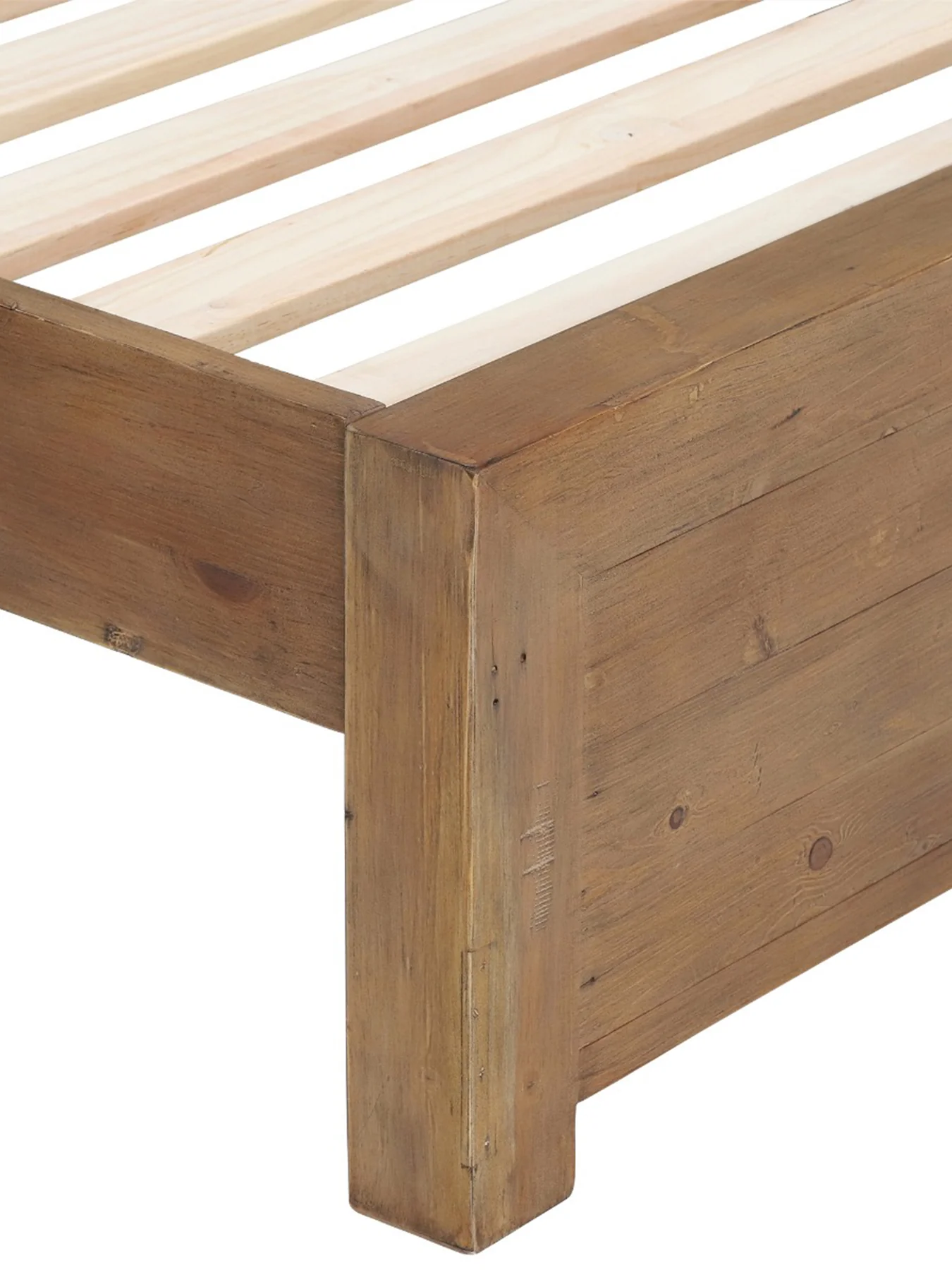 Charlie Reclaimed Wood King Bed Frame - Image 3