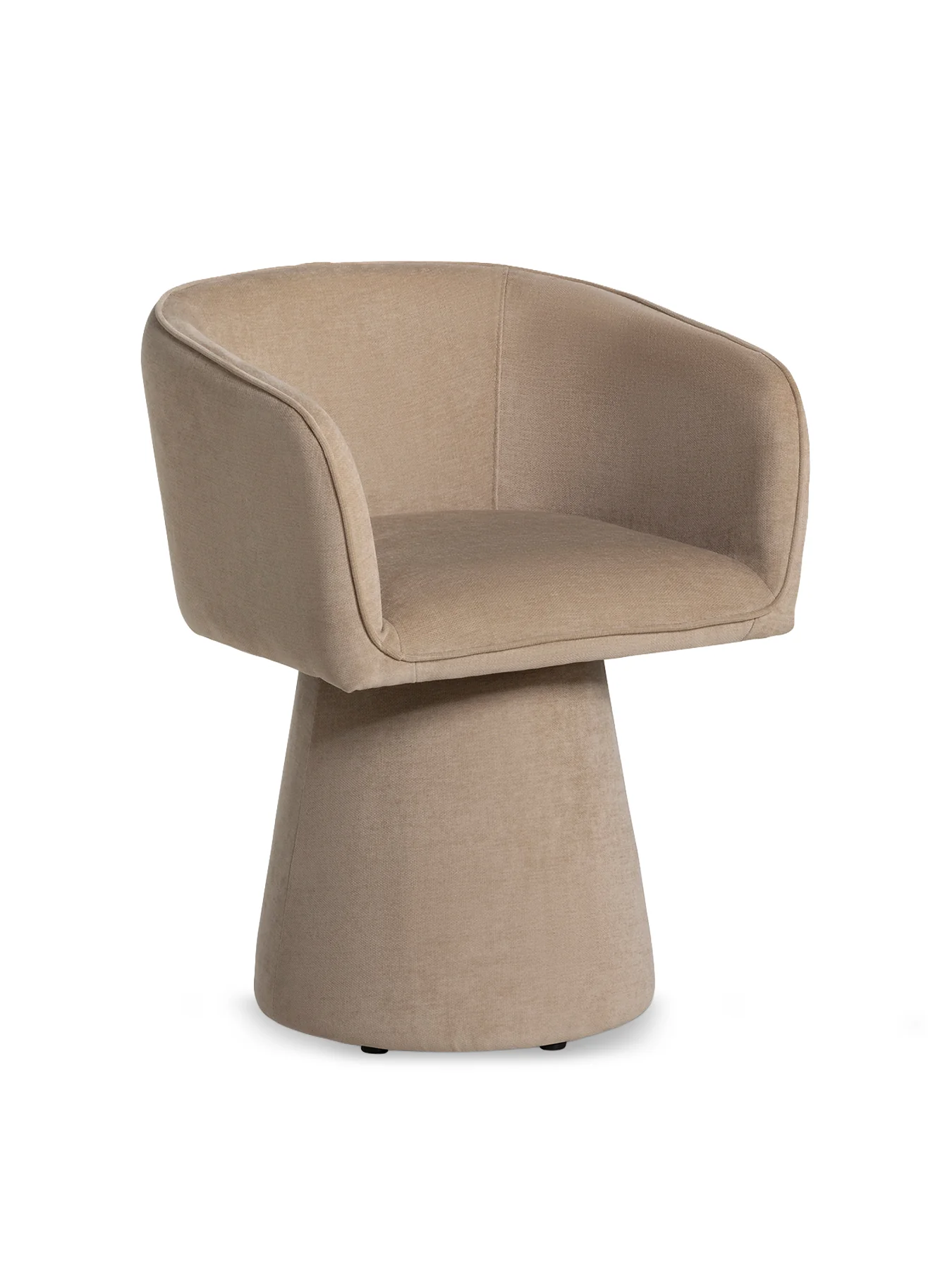 Fate Beige Fabric Dining Chair - Image 2