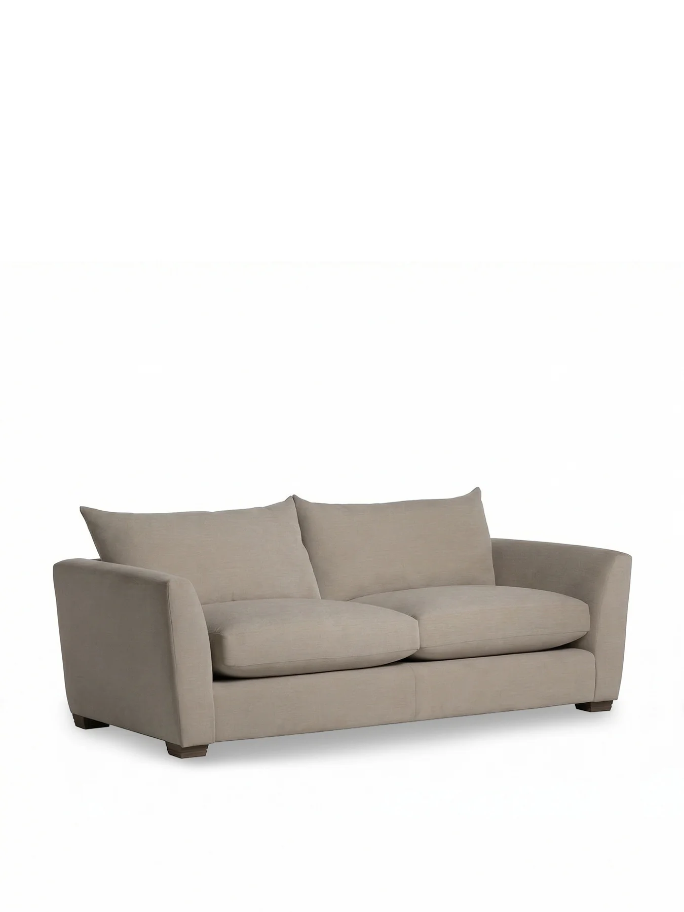 Floyd Neutral Fabric 3 Seater Sofa