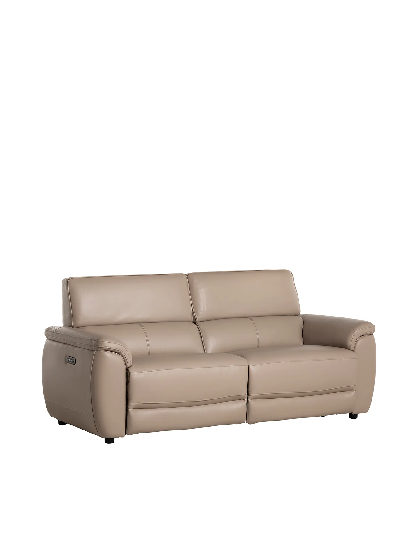 Glendale Electric Recliner Sofa Neutral - Image 2
