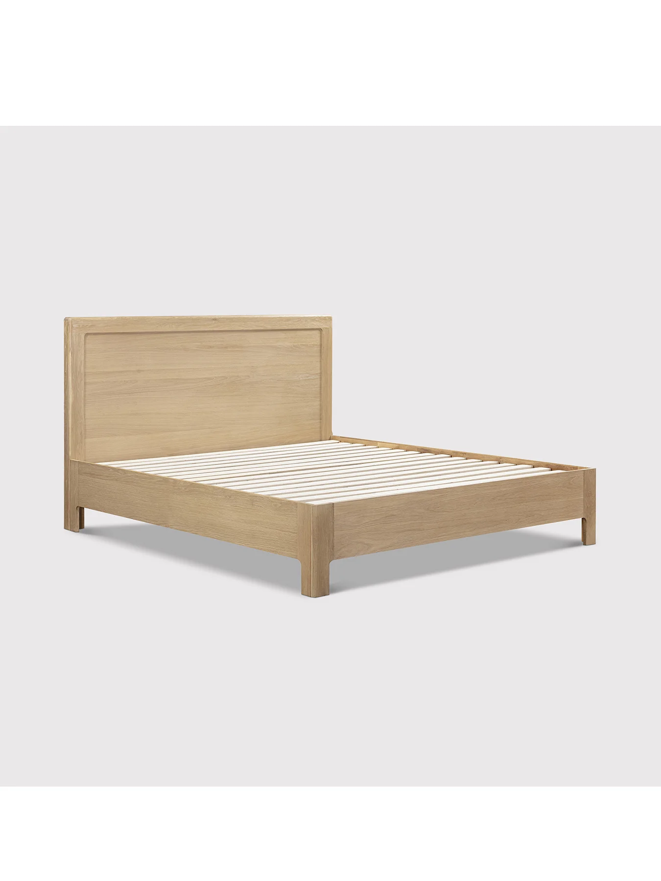 Hadrian Oak King Bed Frame - Image 3