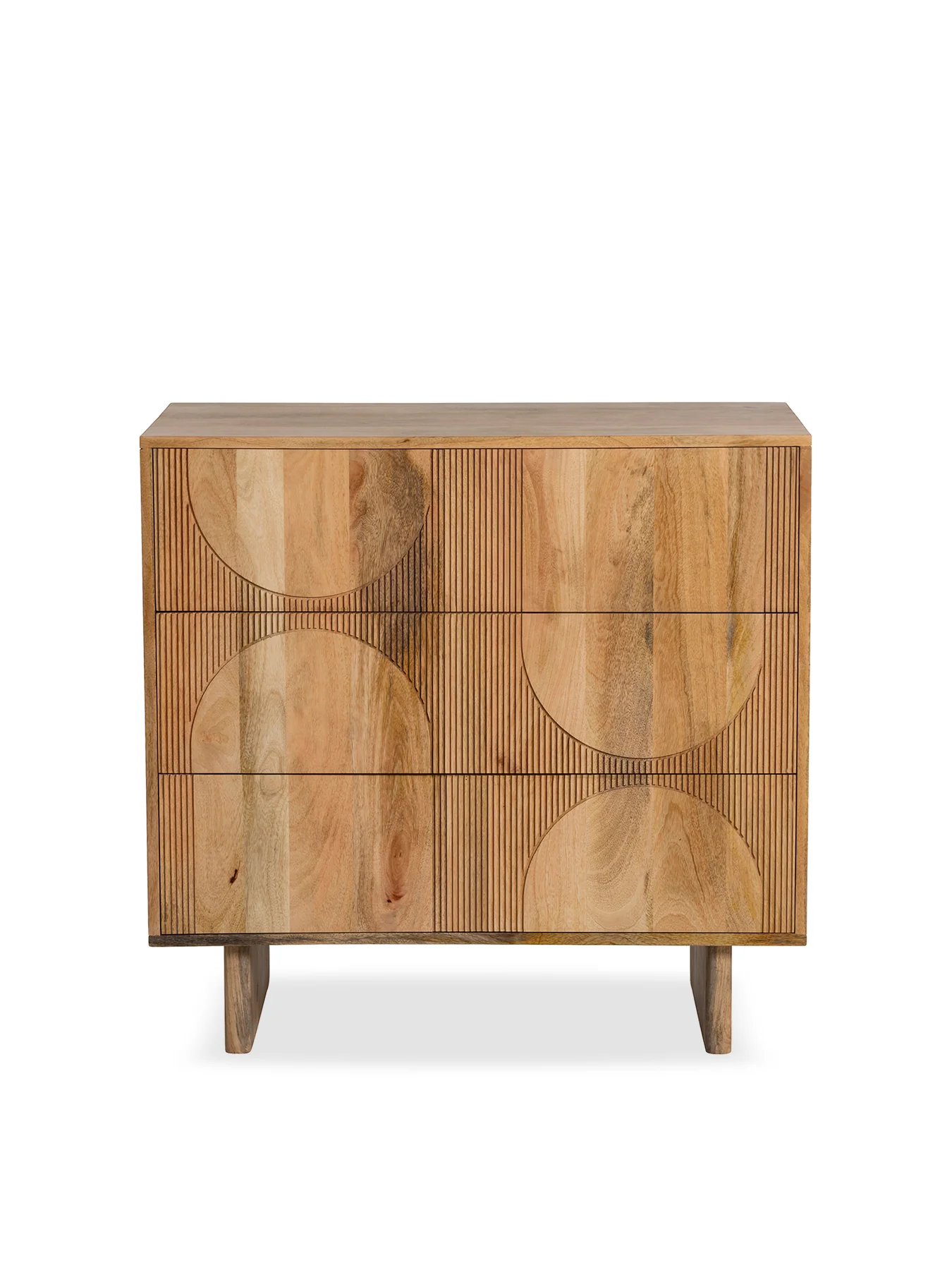 Zuberi Mango Wood 3 Drawer Chest of Drawers