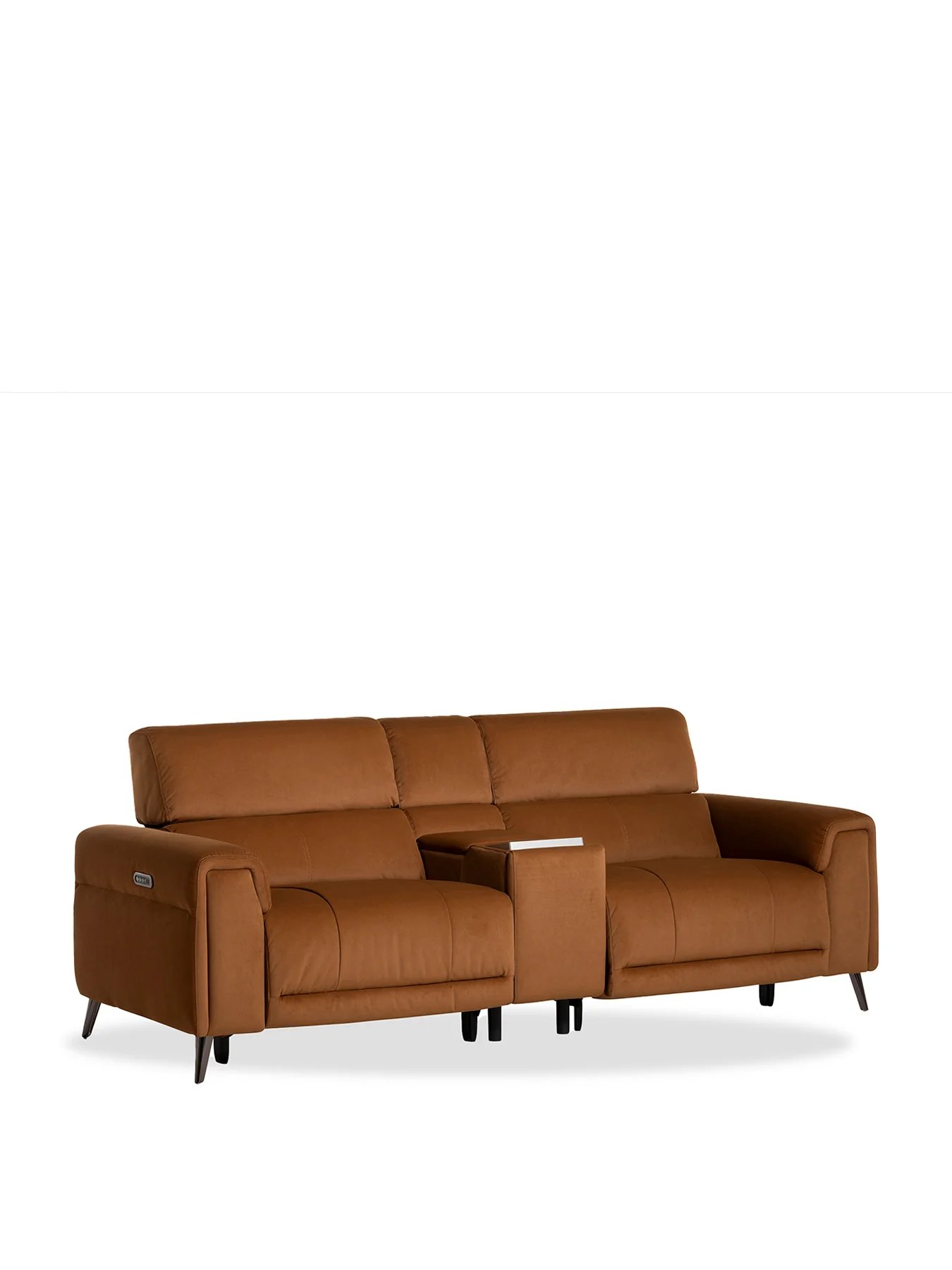 Kerren Recliner 2.5 Seater Sofa Orange - Image 2