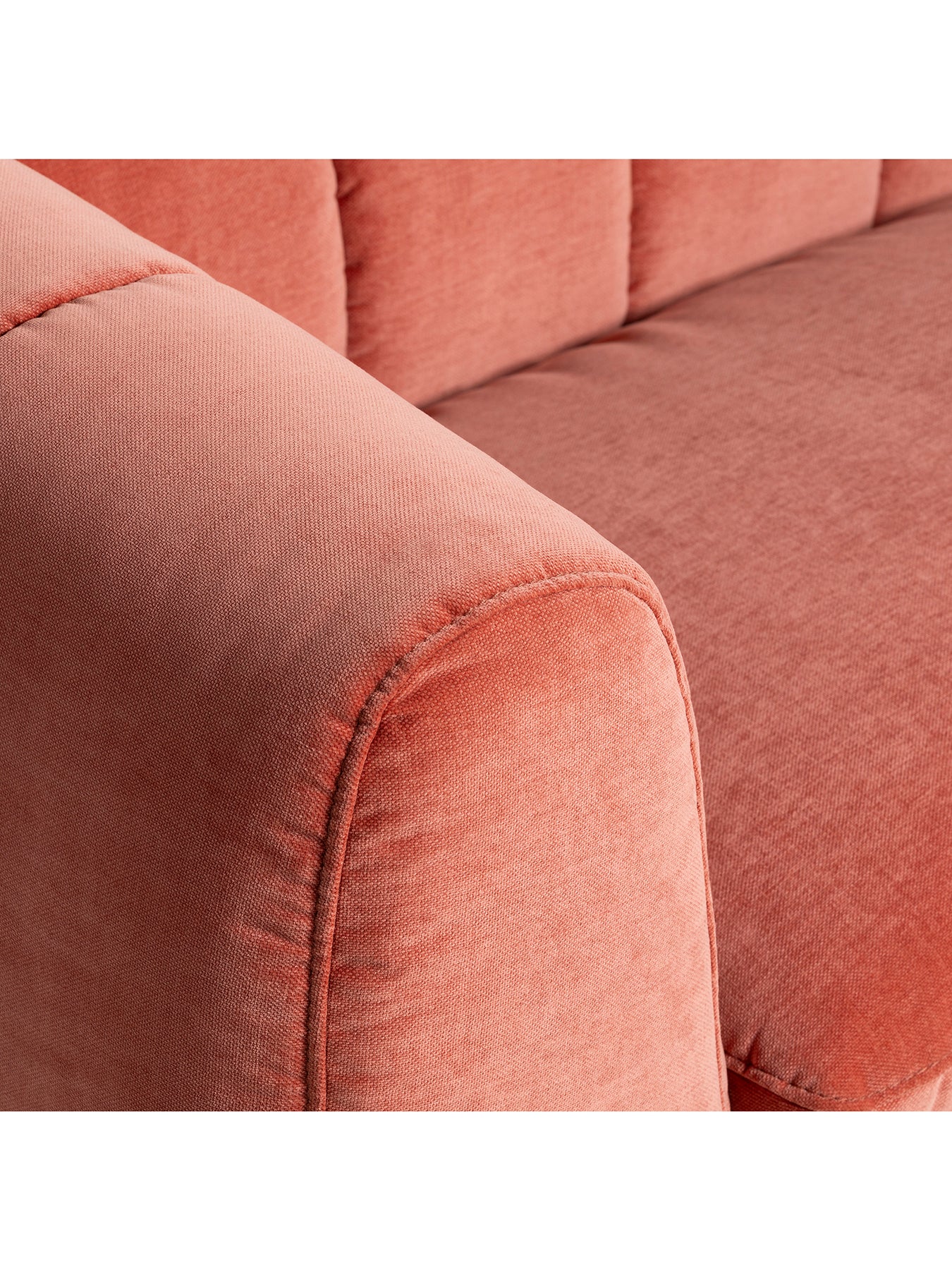 Eyre 3 Seater Sofa Pink - Image 4